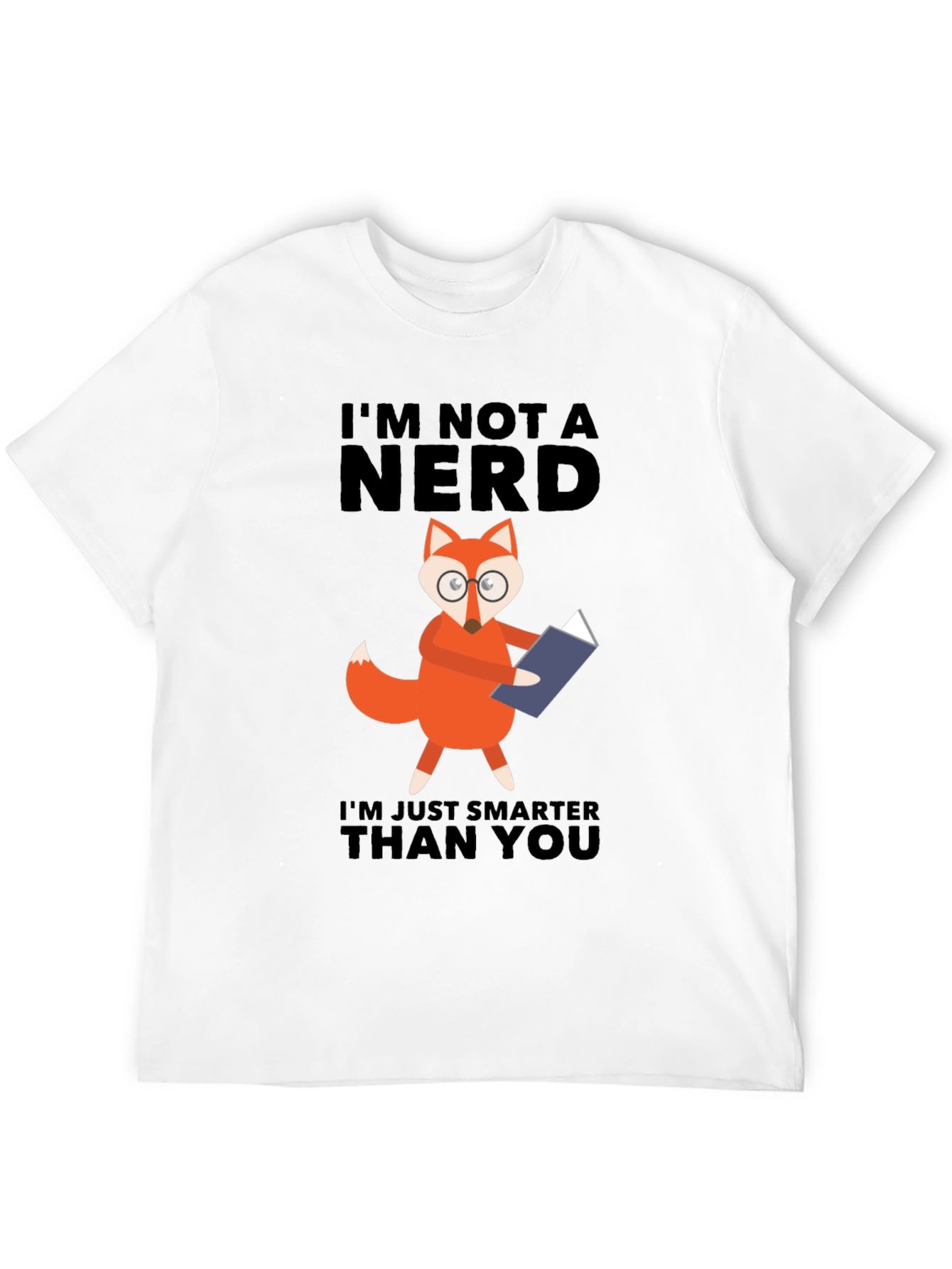 Im Not a Nerd Fox T-Shirt