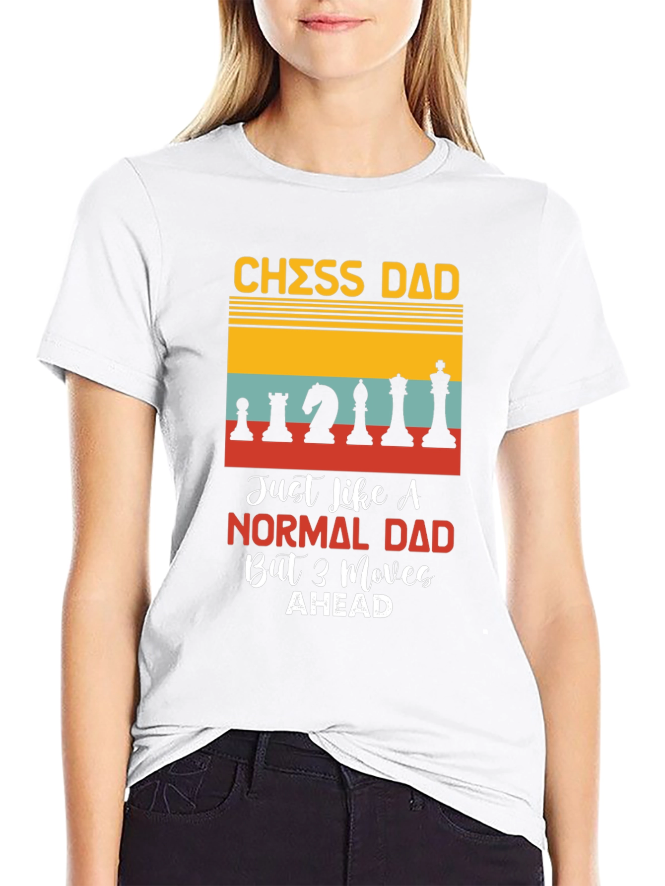 Chess Dad T-Shirt - 3 Moves Ahead!