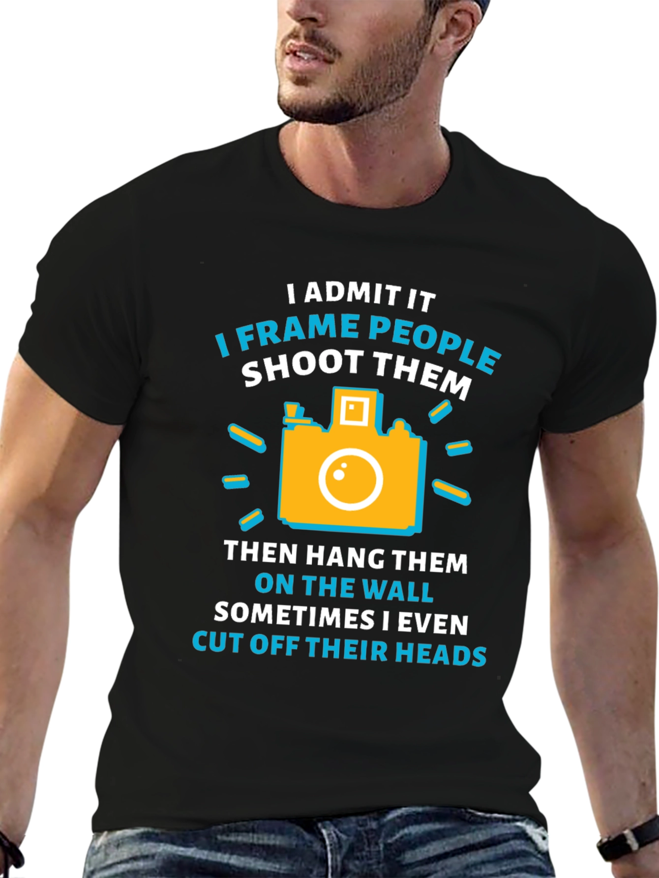 Funny Photographer T-Shirt - I Frame People