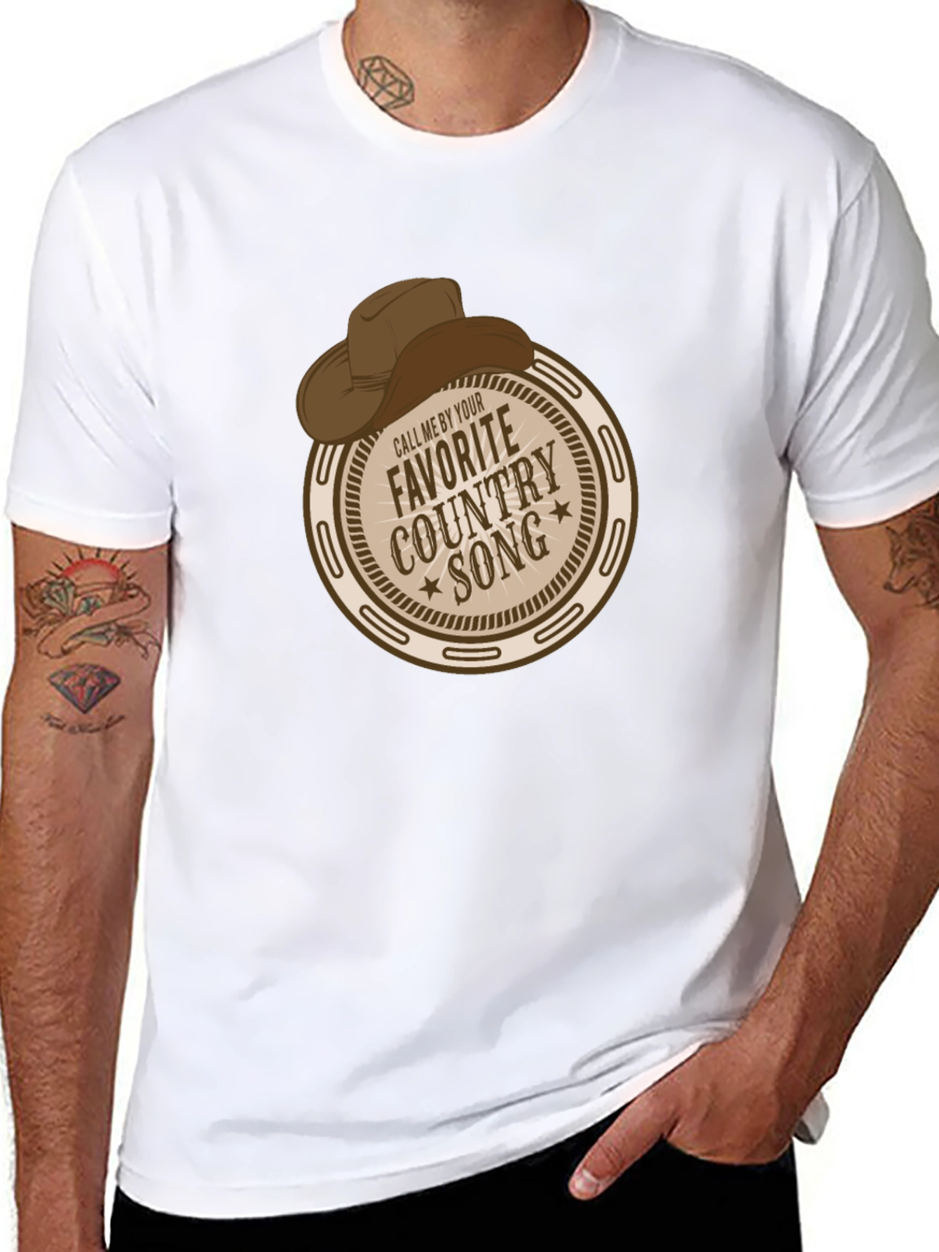 Country Song Tee: Call Me By Your Favorite