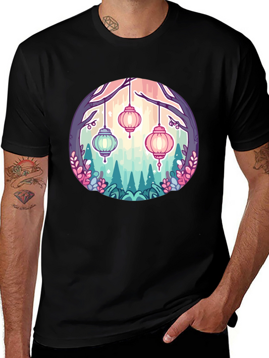 Lantern Garden Graphic Tee
