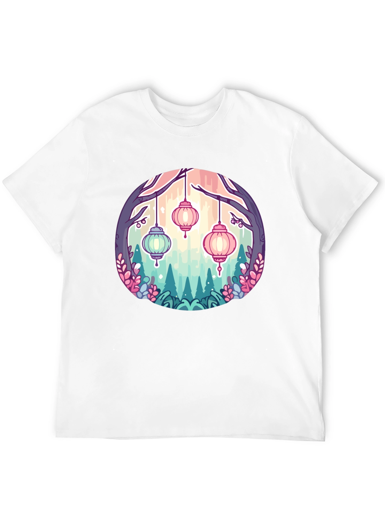 Lantern Garden Graphic Tee