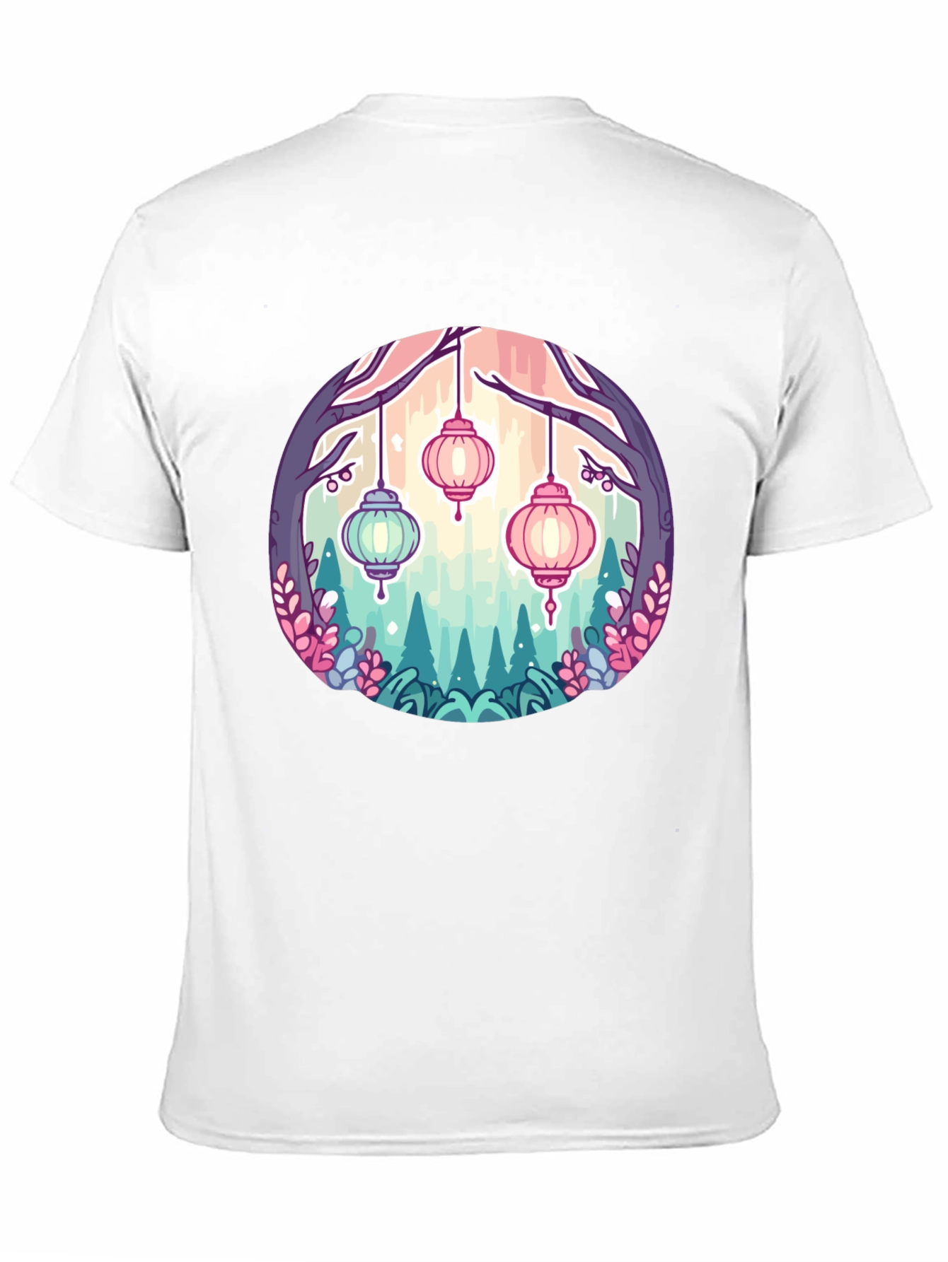 Lantern Garden Graphic Tee