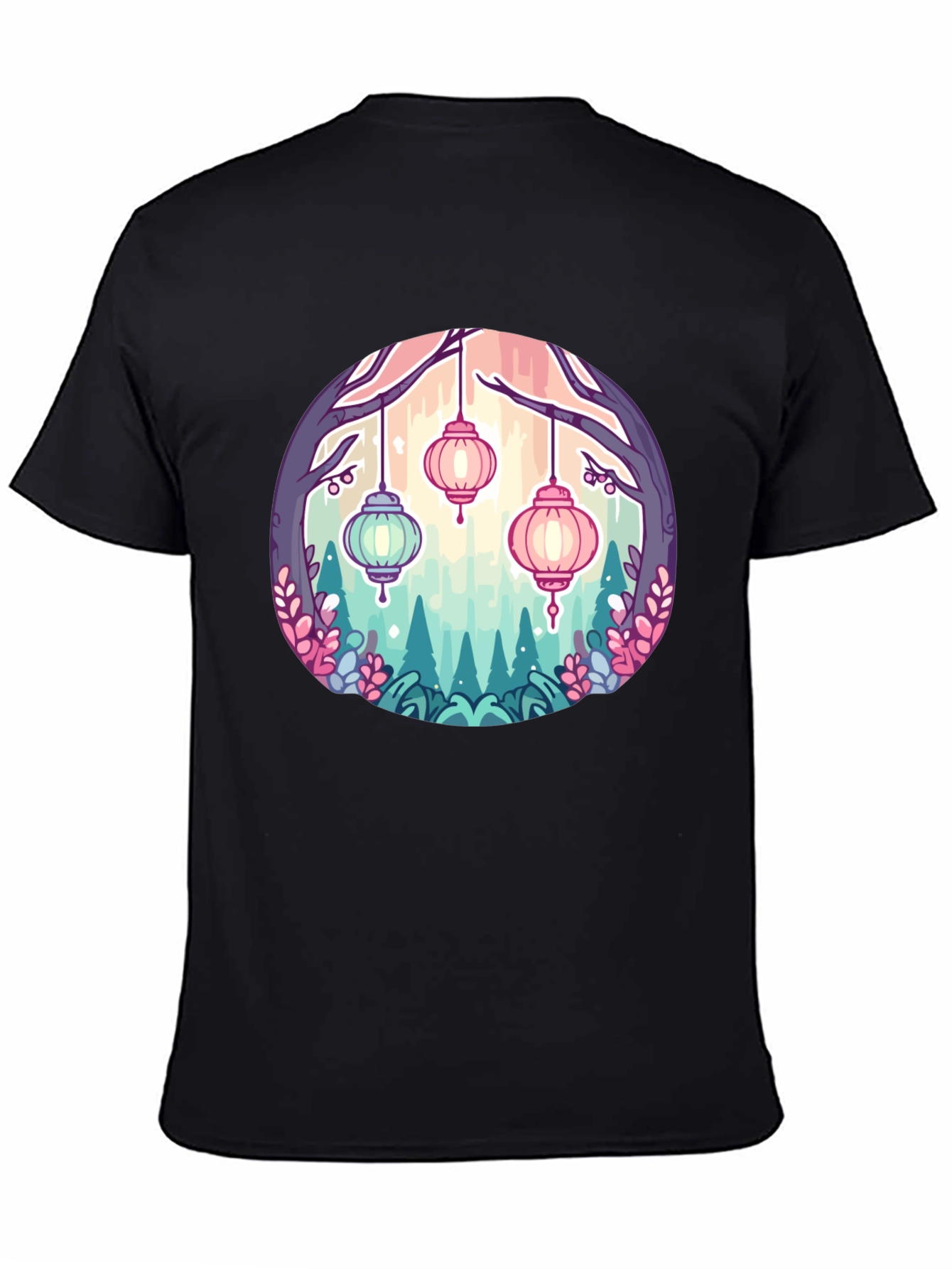Lantern Garden Graphic Tee