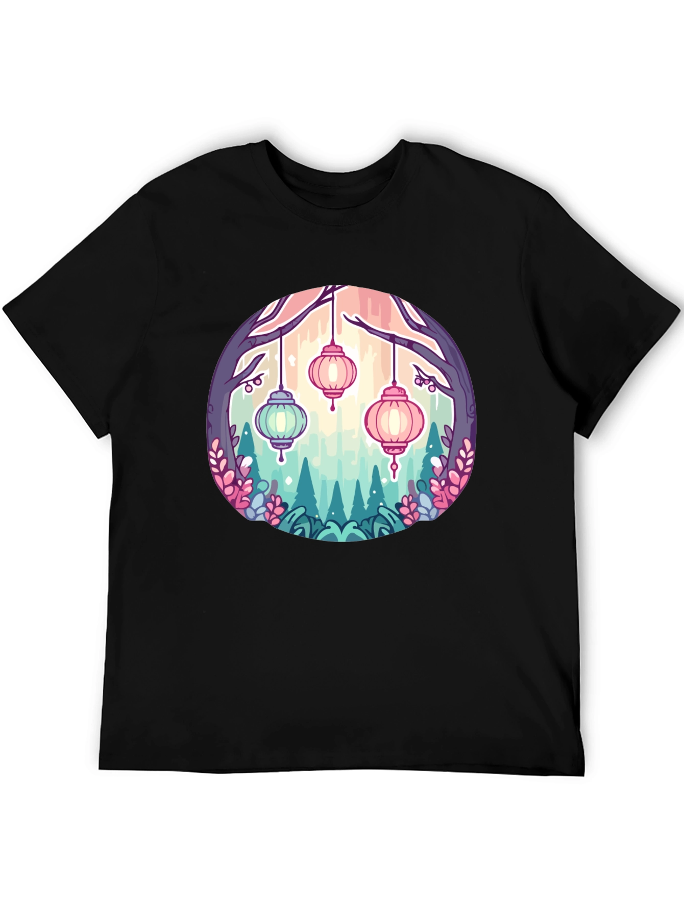 Lantern Garden Graphic Tee