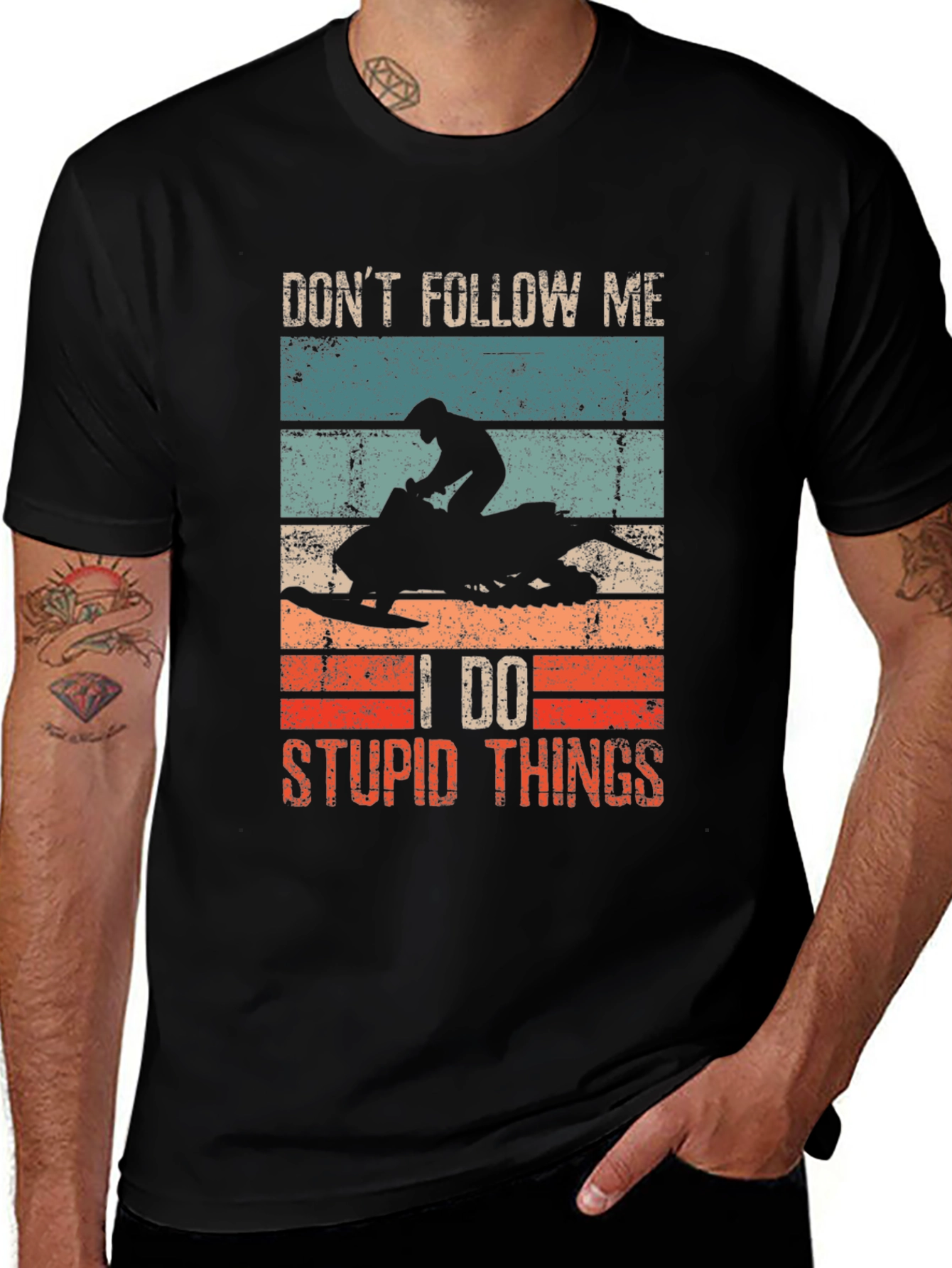 Dont Follow Me I Do Stupid Things T-Shirt