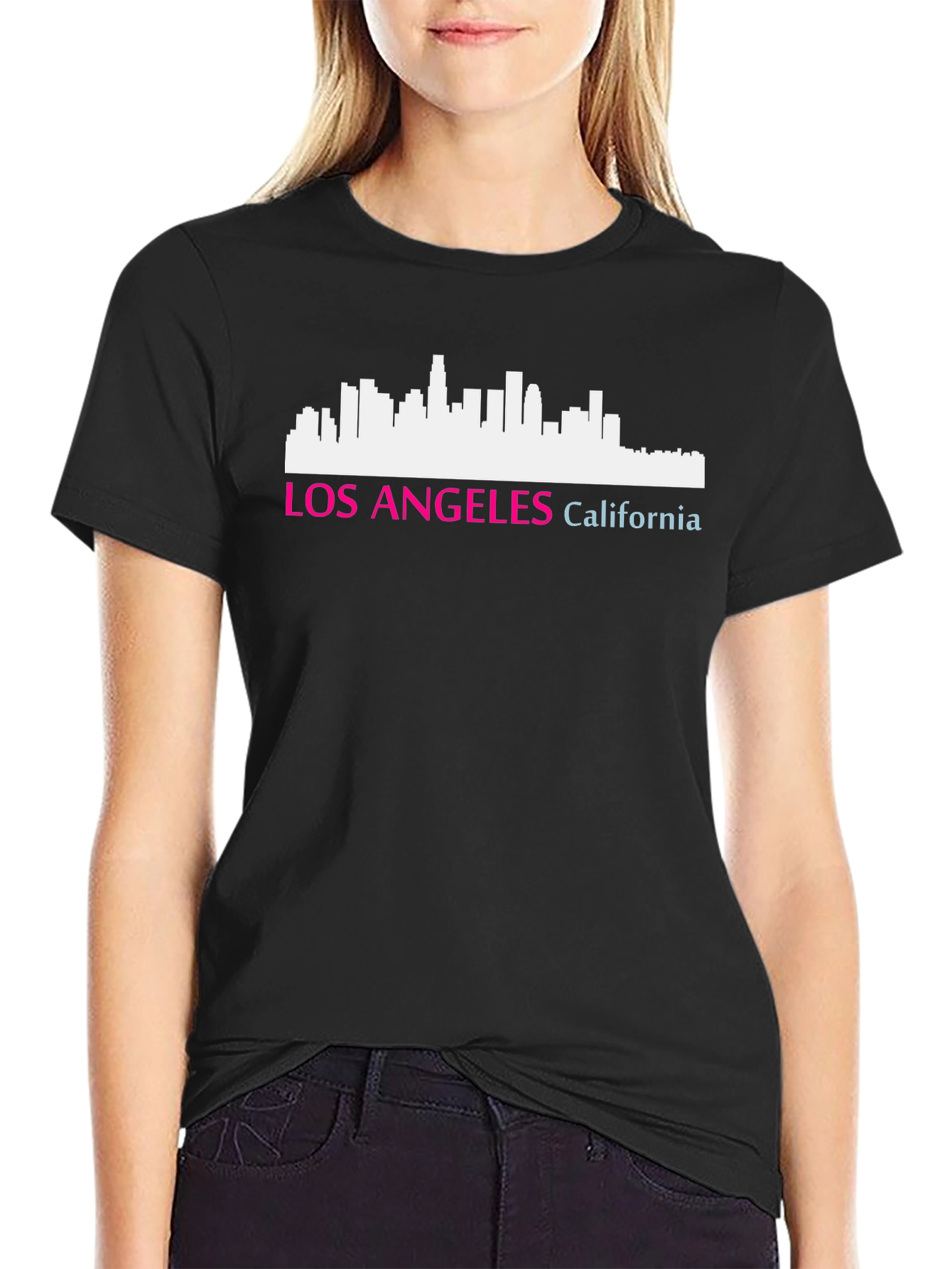 Los Angeles Skyline T-Shirt - California Tee