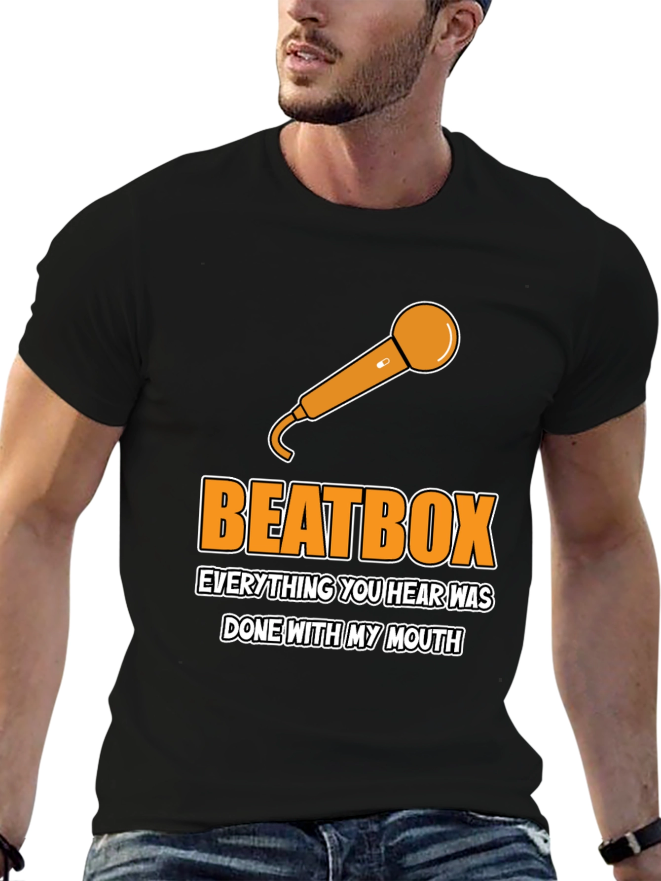 Beatbox Everything You Hear Mens Graphic Tee