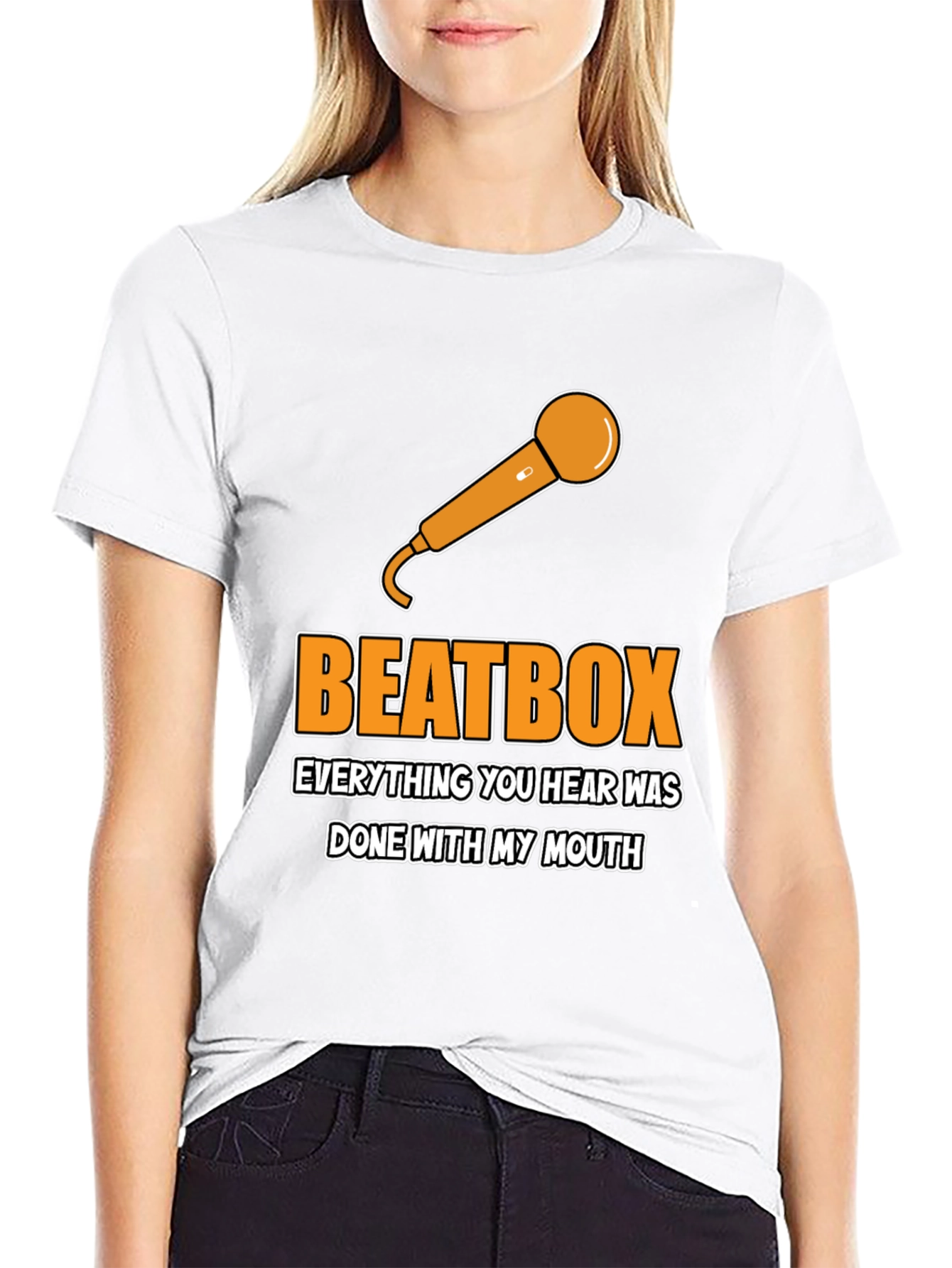 Beatbox Everything You Hear Mens Graphic Tee