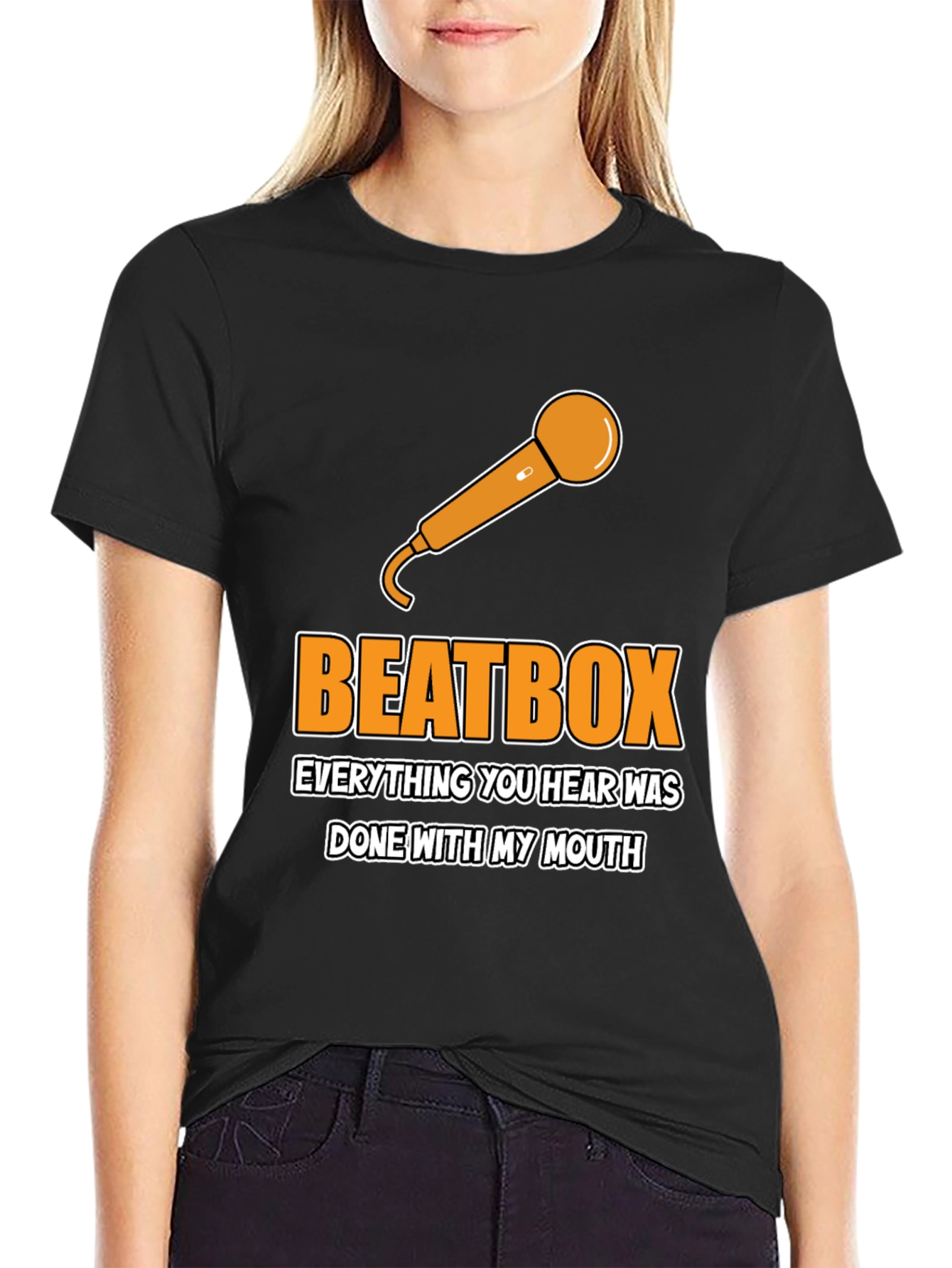 Beatbox Everything You Hear Mens Graphic Tee
