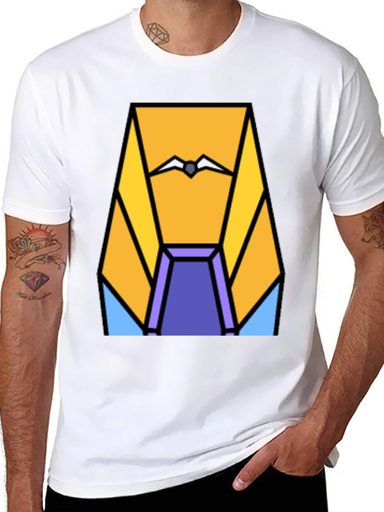 Geometric Hero Tee