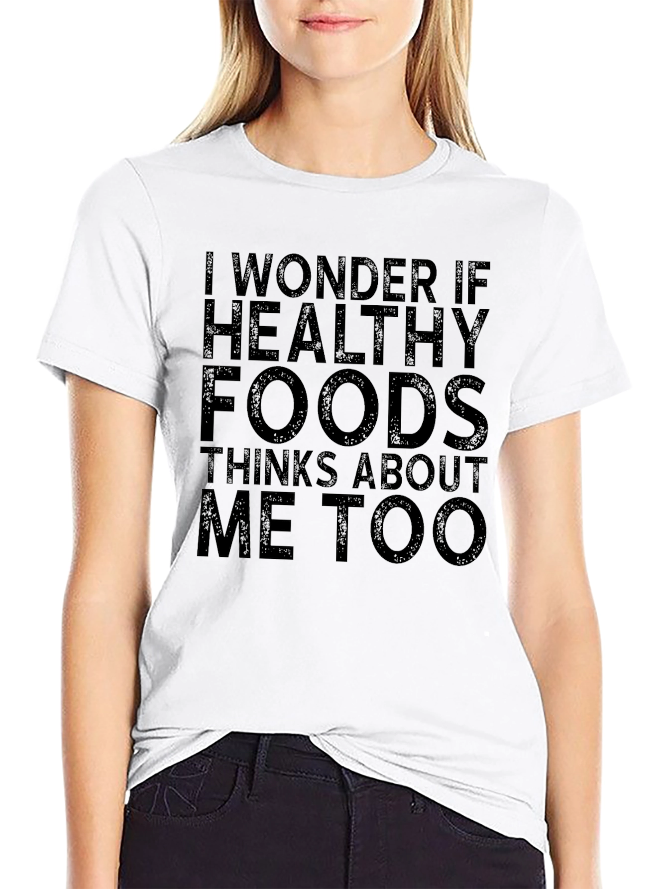 Healthy Foods Funny Graphic Tee