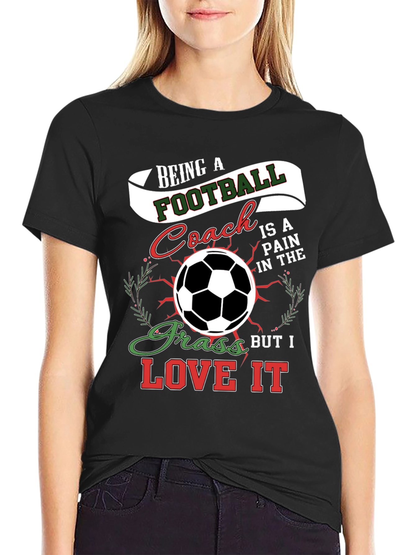 Football Coach T-Shirt - Love the Game!
