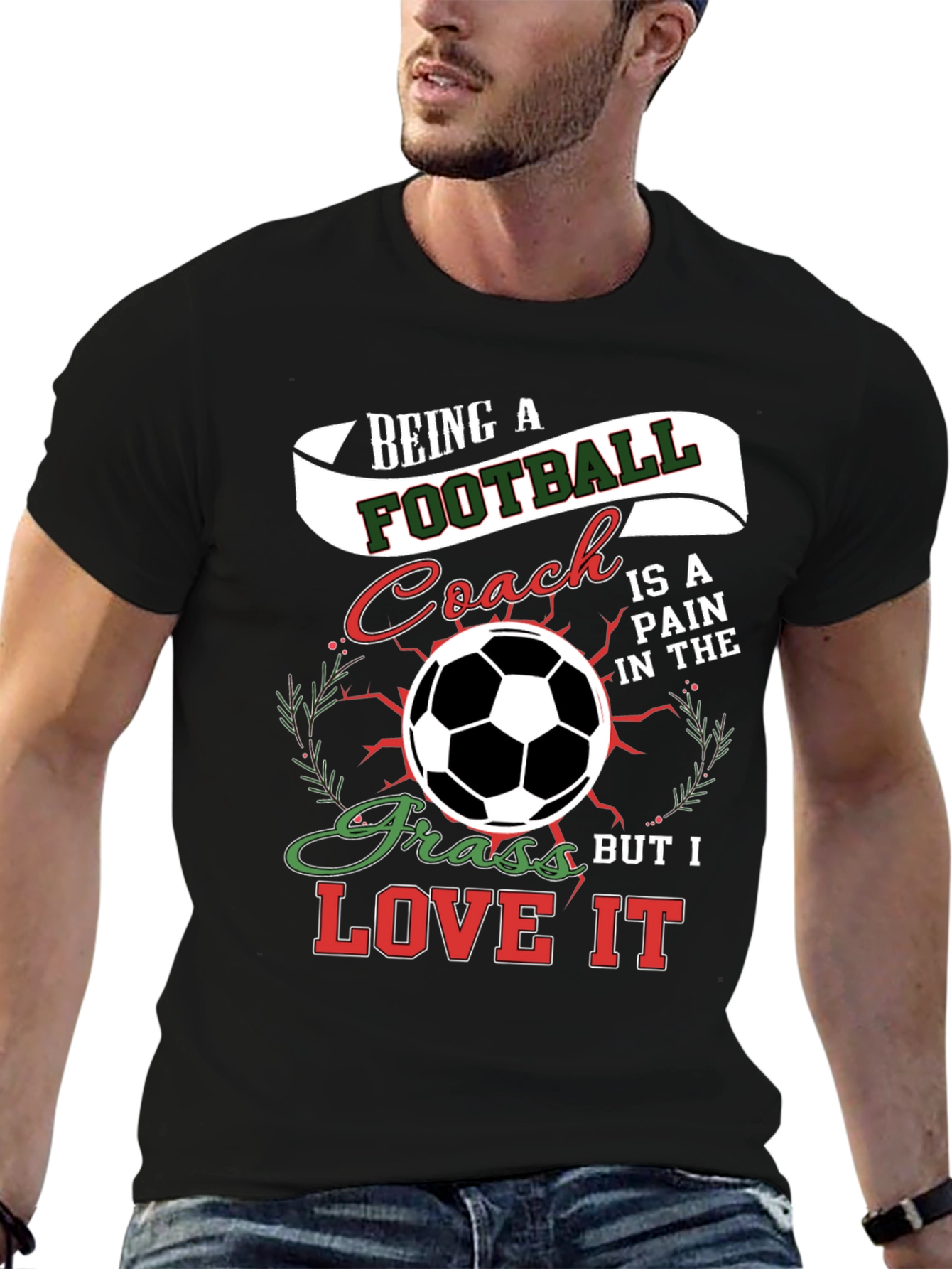 Football Coach T-Shirt - Love the Game!