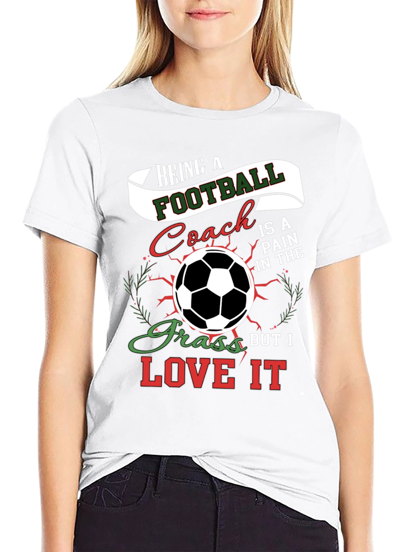 Football Coach T-Shirt - Love the Game!