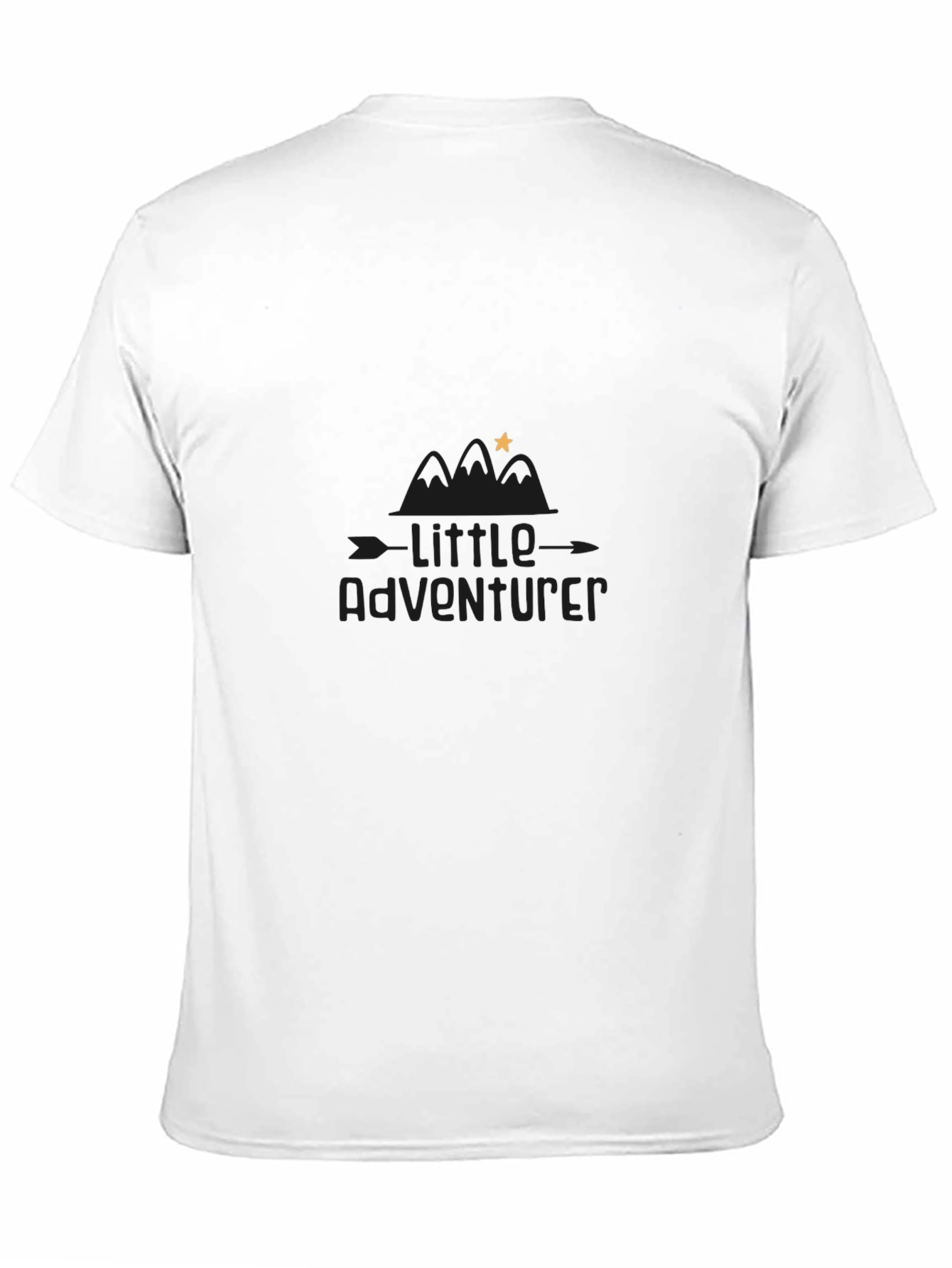 Little Adventurer Black Graphic Tee