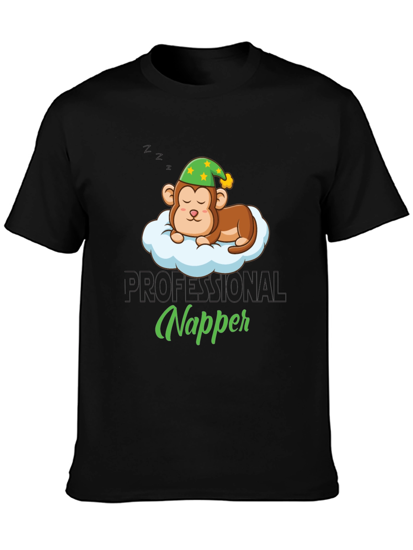 Professional Napper T-Shirt | Monkey Sleep Design