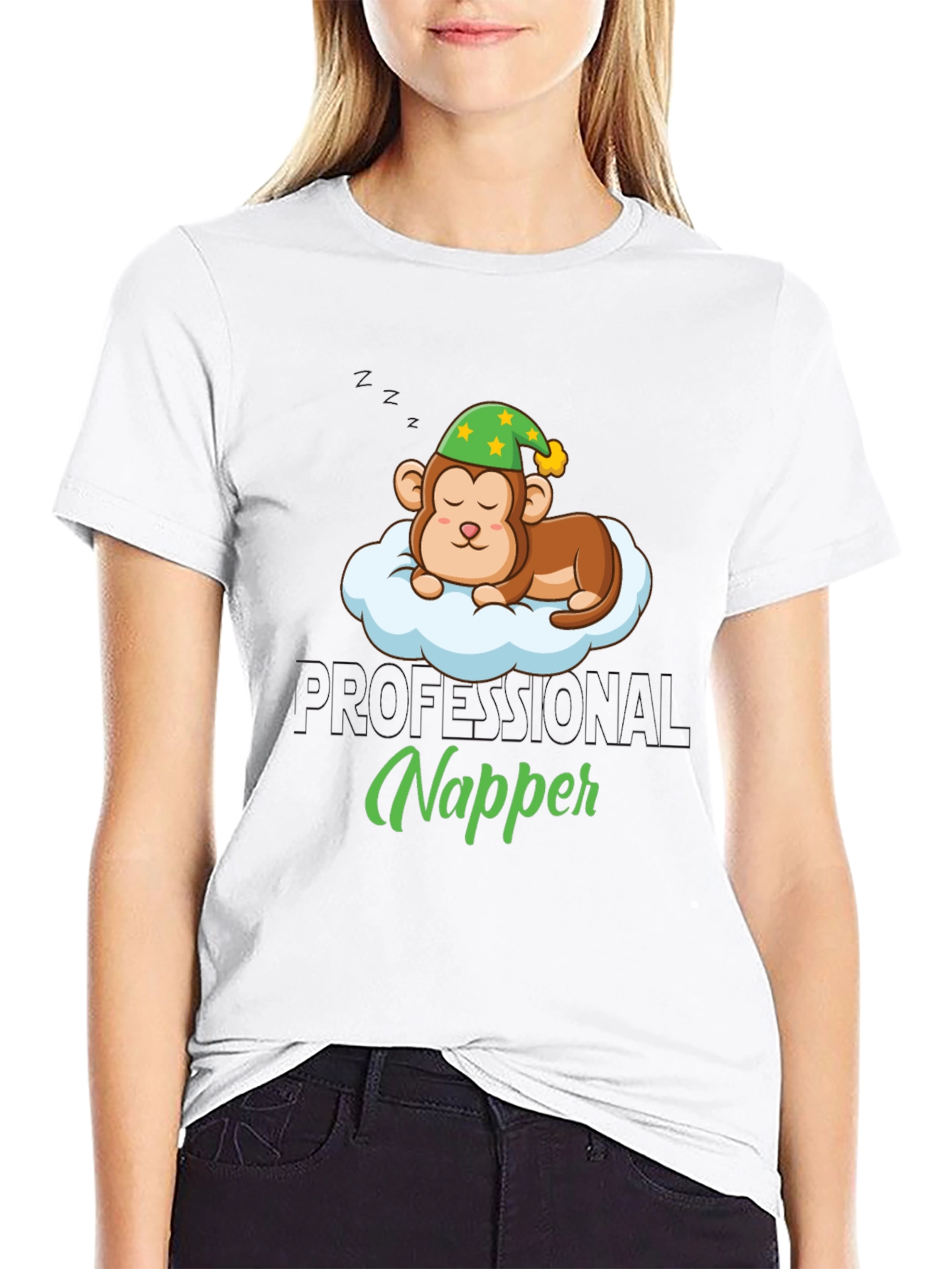 Professional Napper T-Shirt | Monkey Sleep Design