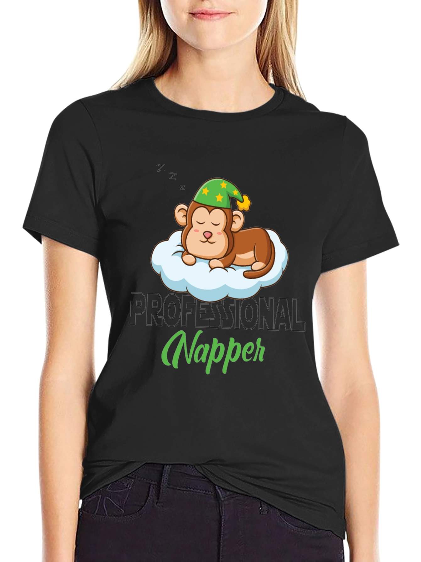 Professional Napper T-Shirt | Monkey Sleep Design