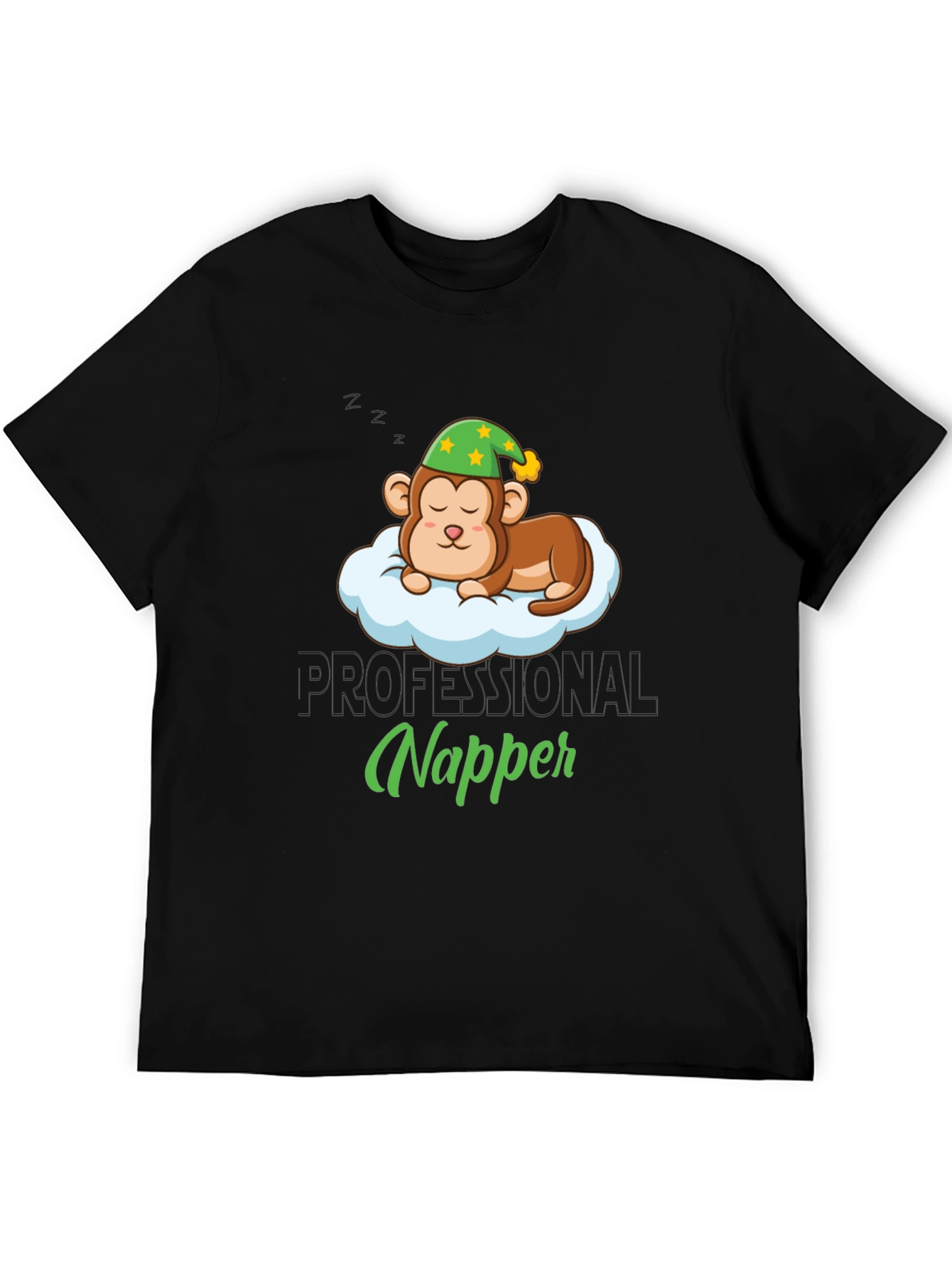 Professional Napper T-Shirt | Monkey Sleep Design