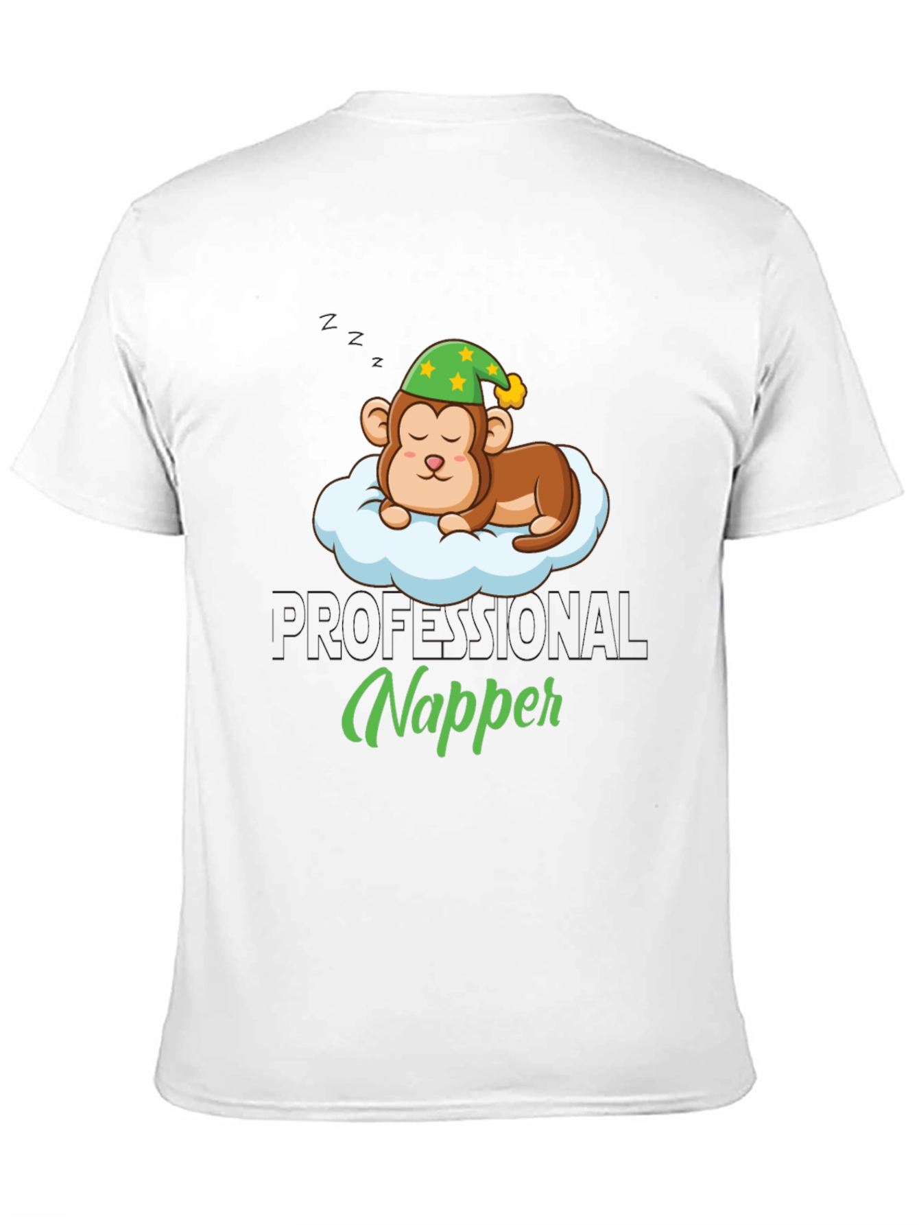 Professional Napper T-Shirt | Monkey Sleep Design