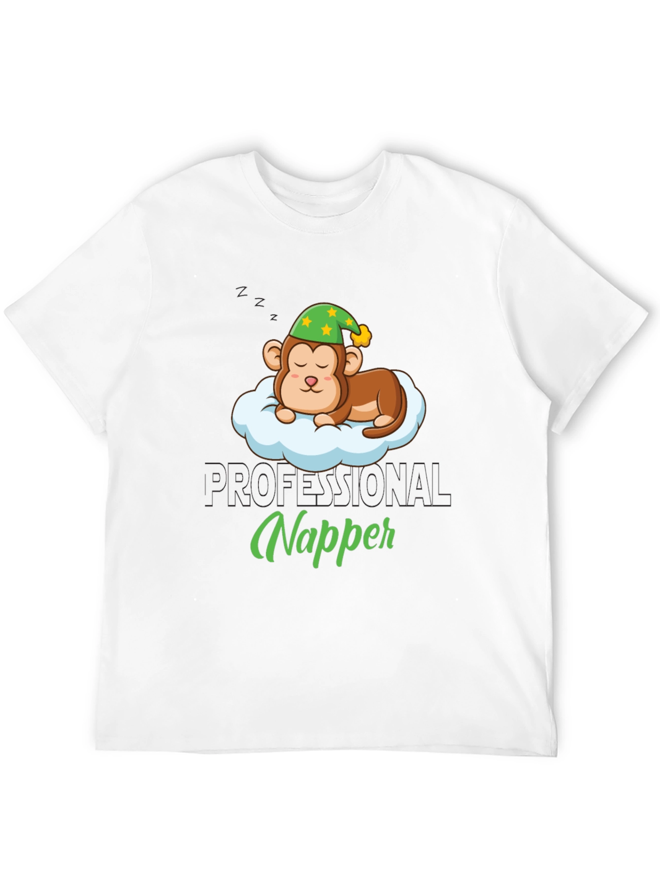 Professional Napper T-Shirt | Monkey Sleep Design