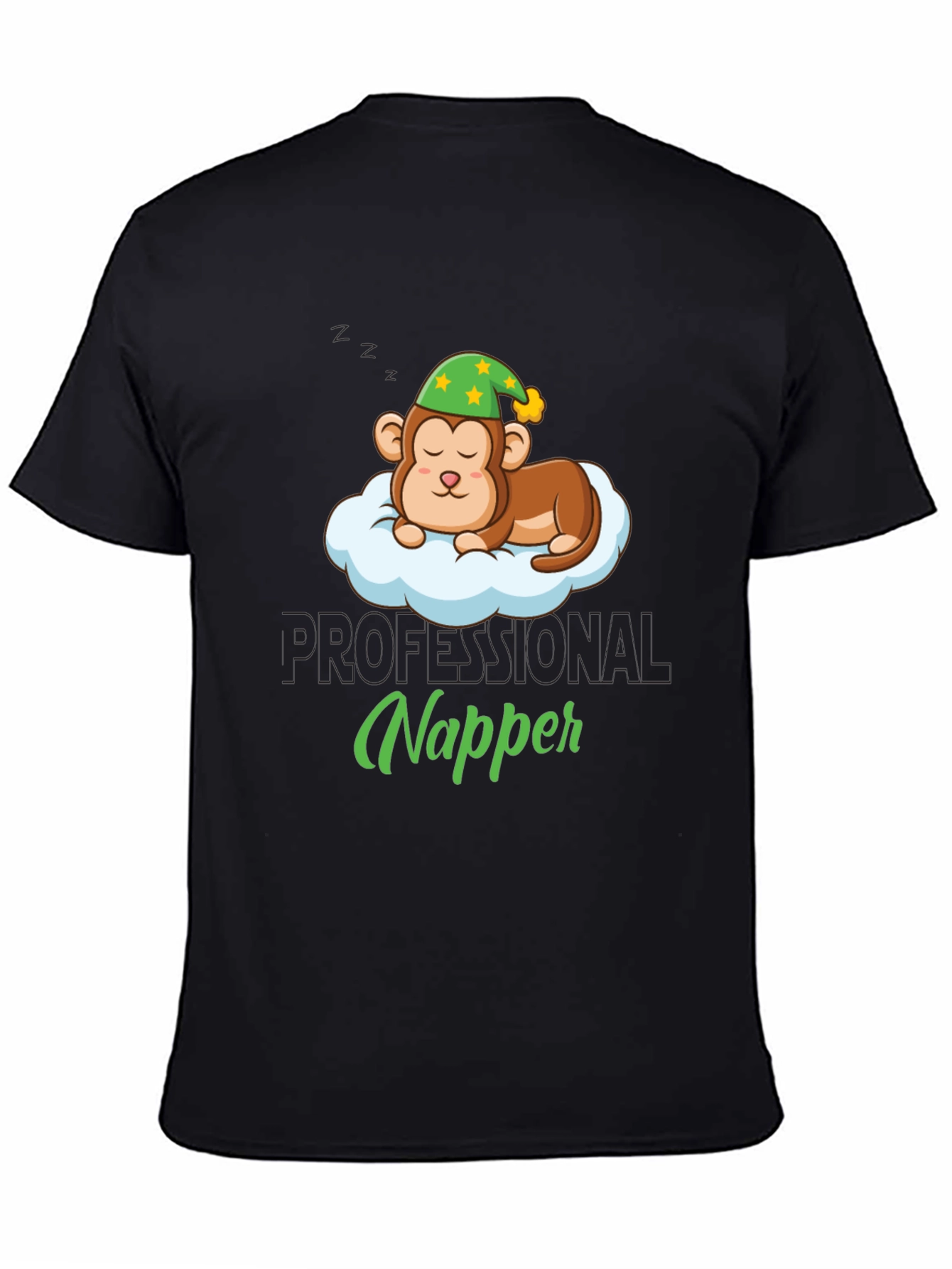 Professional Napper T-Shirt | Monkey Sleep Design