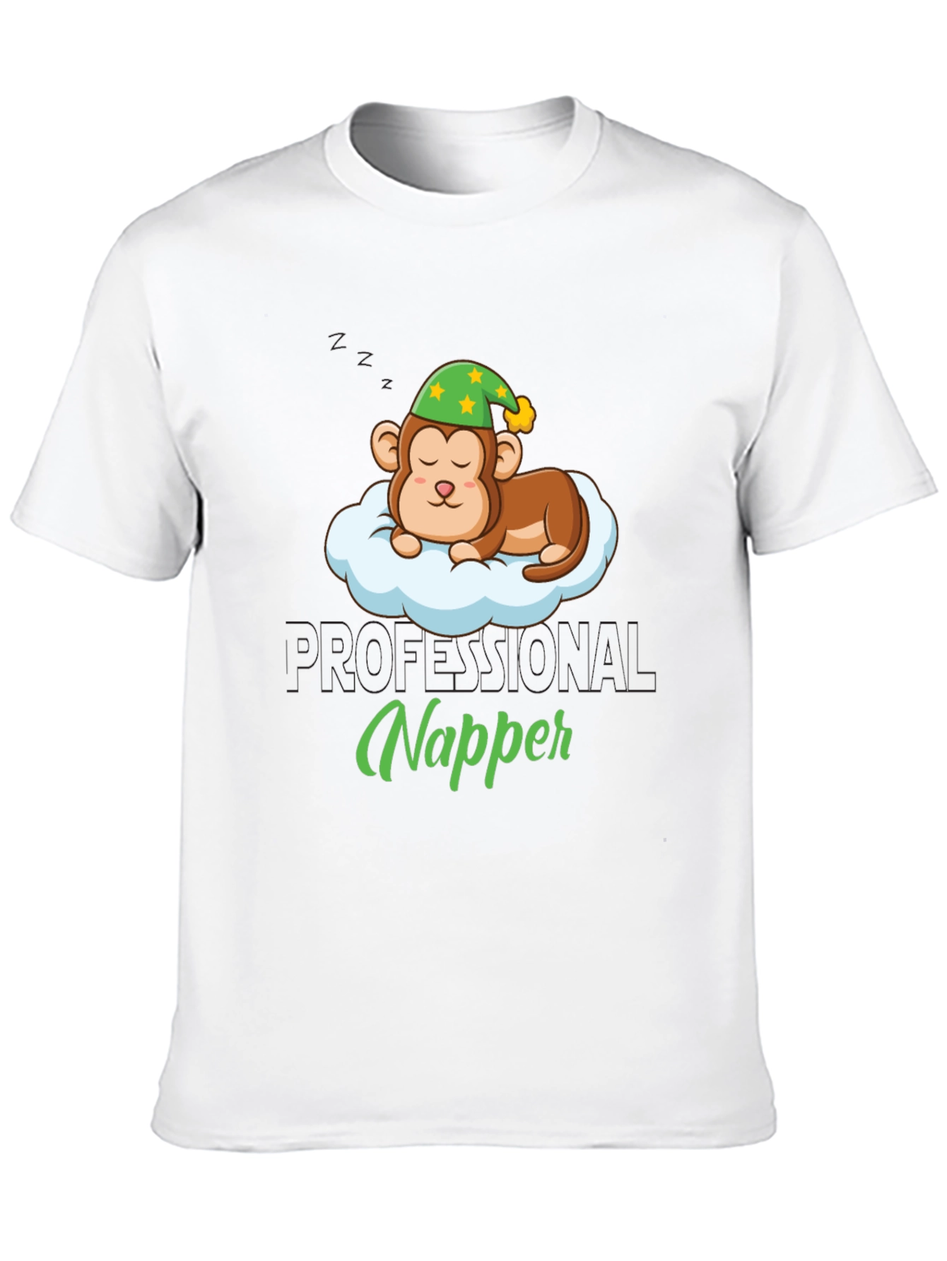 Professional Napper T-Shirt | Monkey Sleep Design