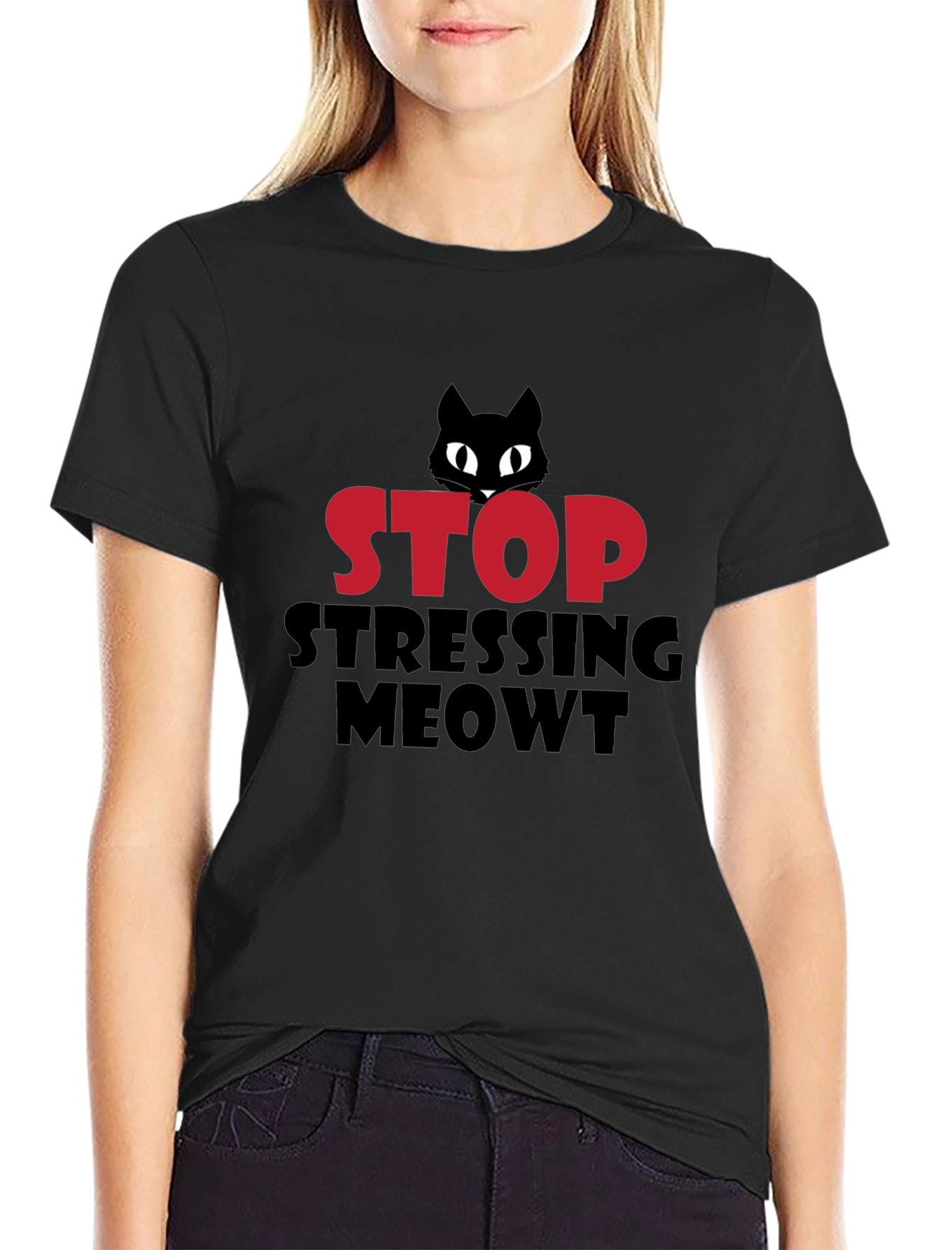 Stop Stressing Meowt Cat T-Shirt