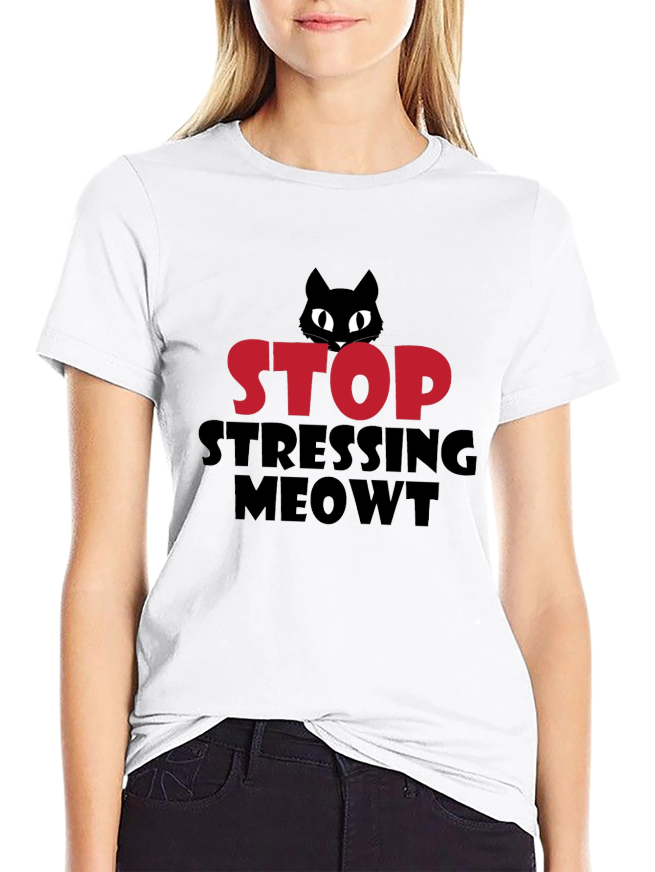 Stop Stressing Meowt Cat T-Shirt