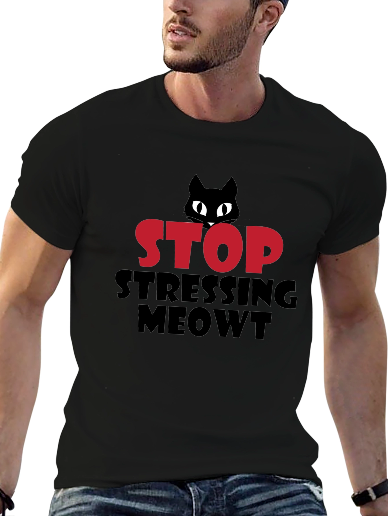 Stop Stressing Meowt Cat T-Shirt