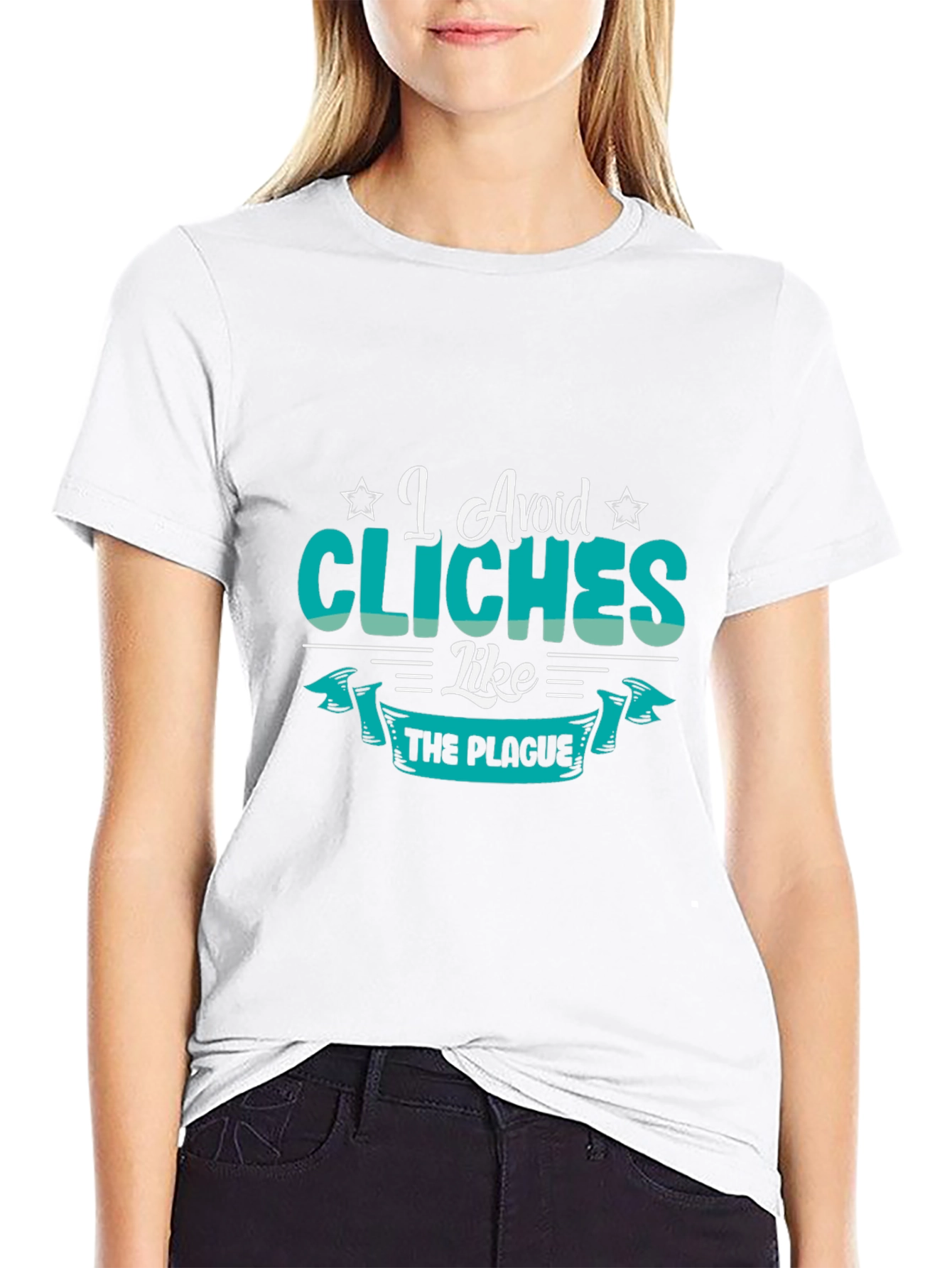 I Avoid Cliches Like The Plague T-Shirt