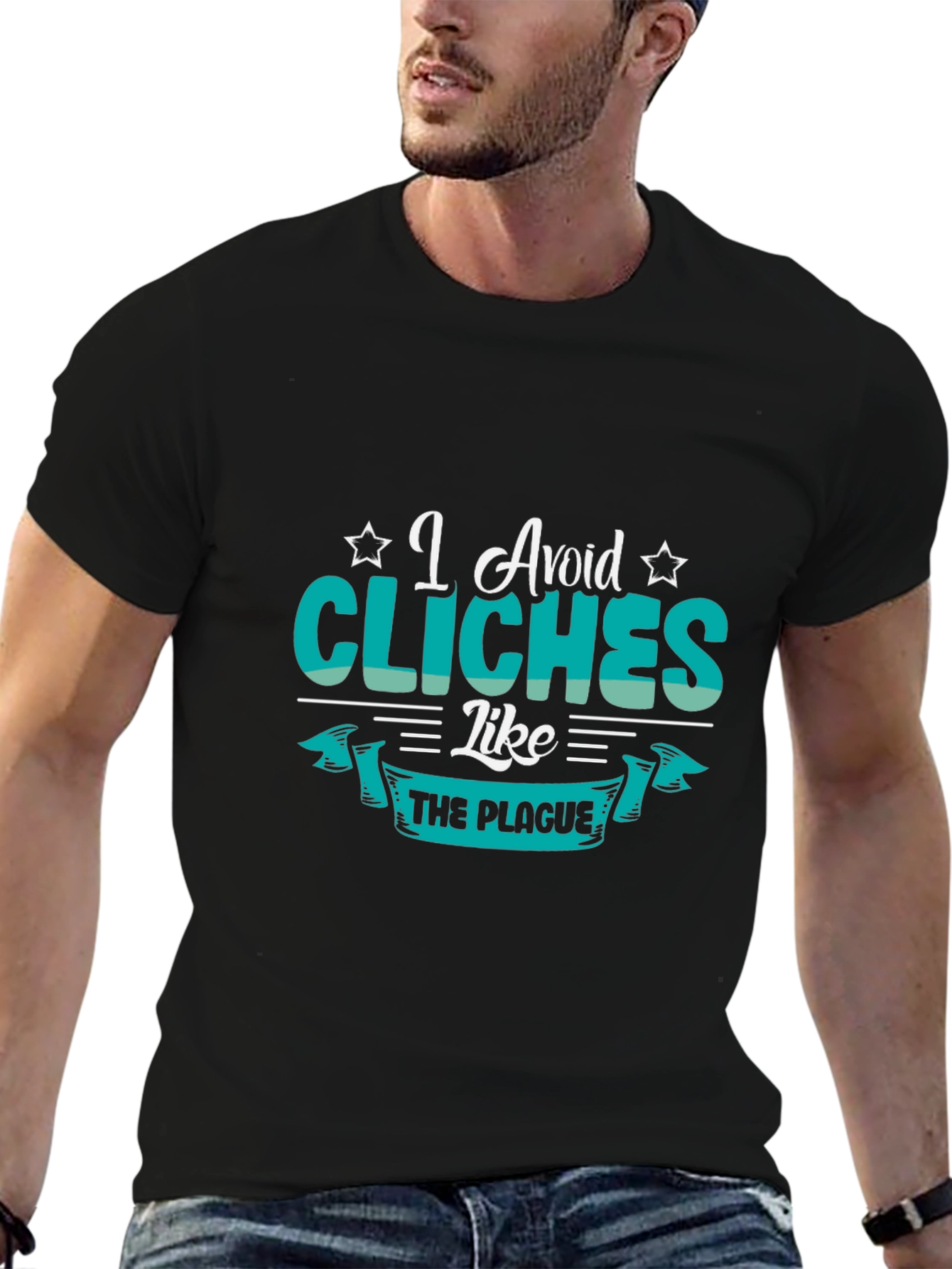 I Avoid Cliches Like The Plague T-Shirt
