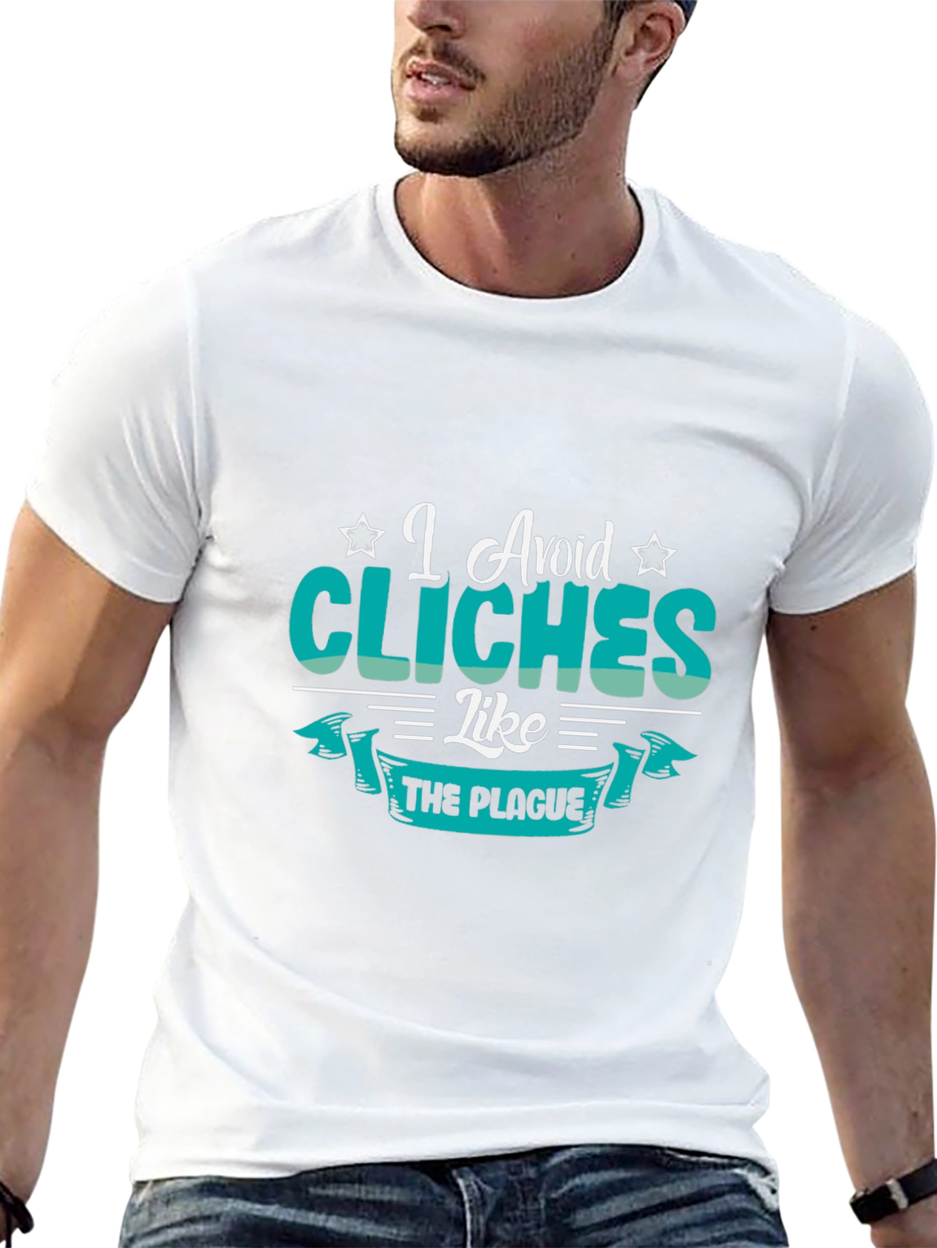 I Avoid Cliches Like The Plague T-Shirt