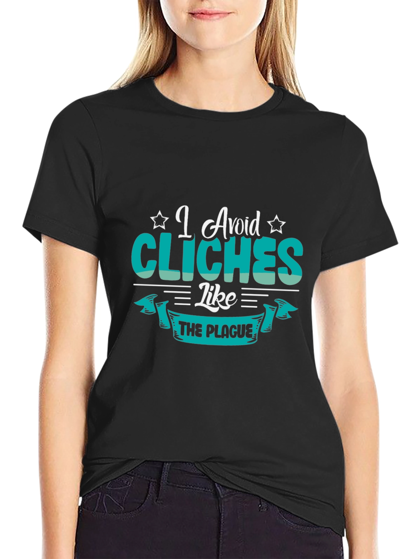 I Avoid Cliches Like The Plague T-Shirt