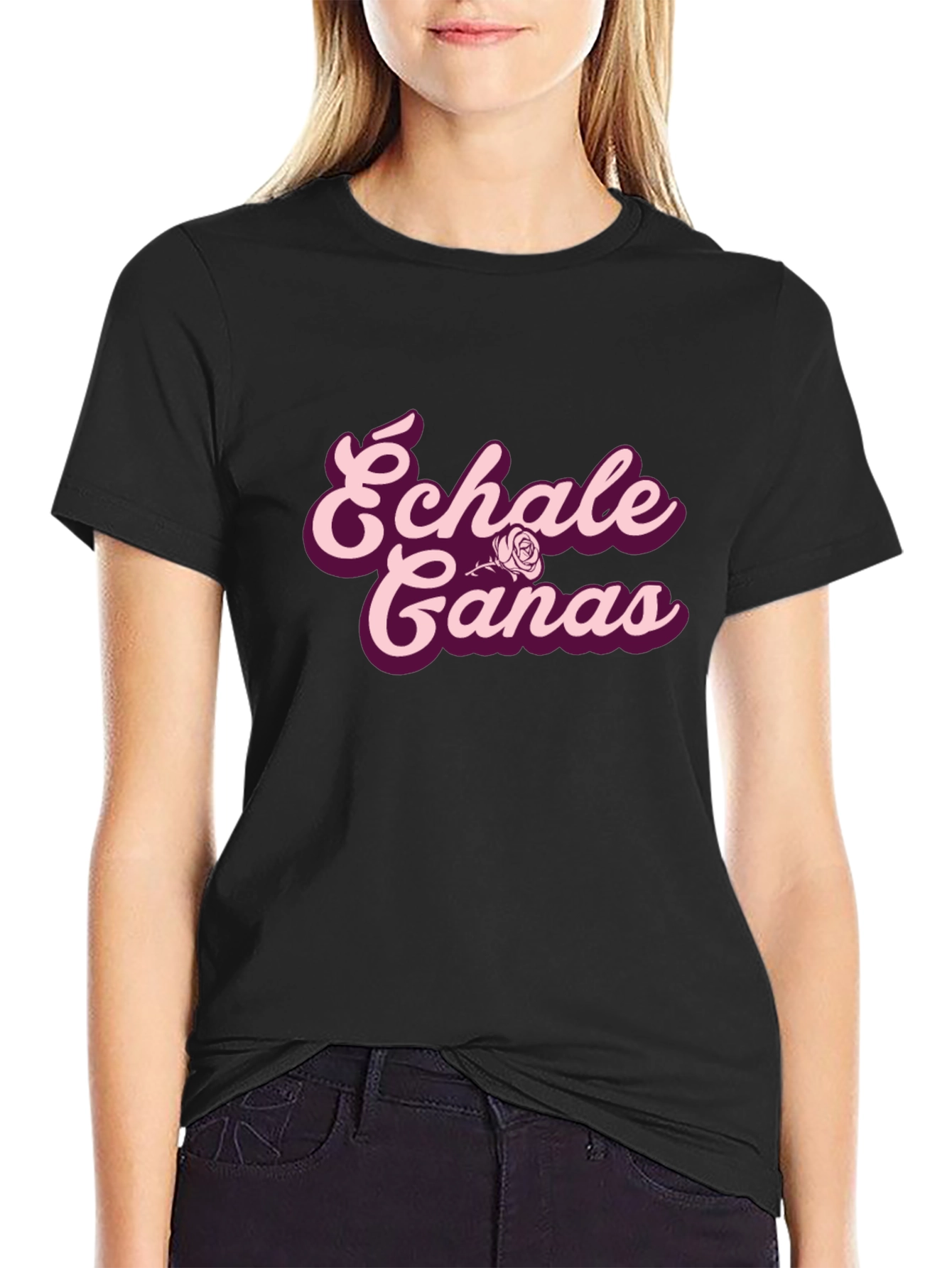 Echale Ganas Graphic Tee - Motivational Shirt