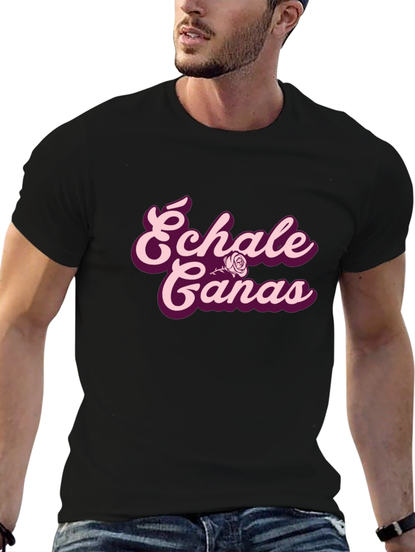 Echale Ganas Graphic Tee - Motivational Shirt