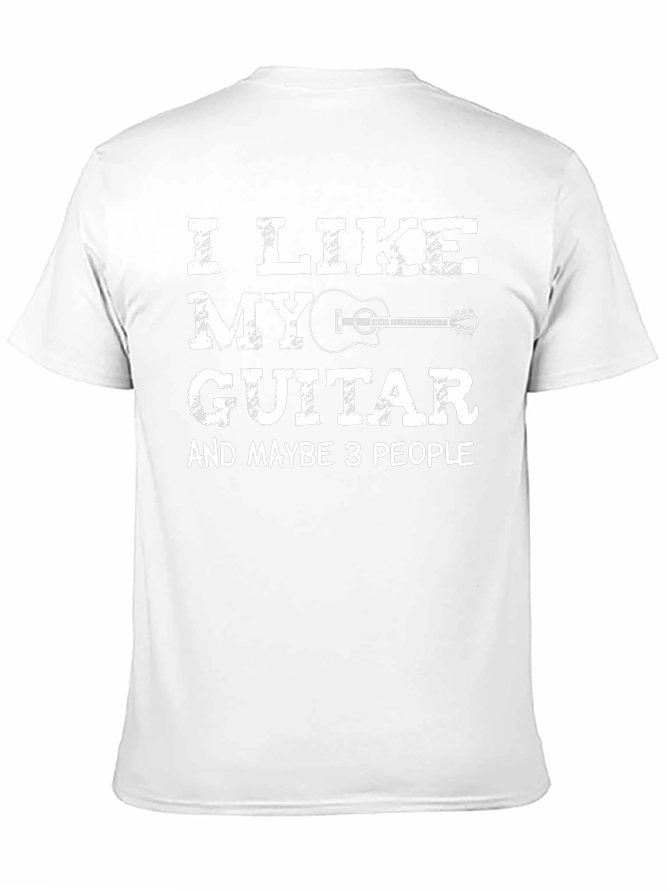 I Like My Guitar Funny Musician T-Shirt