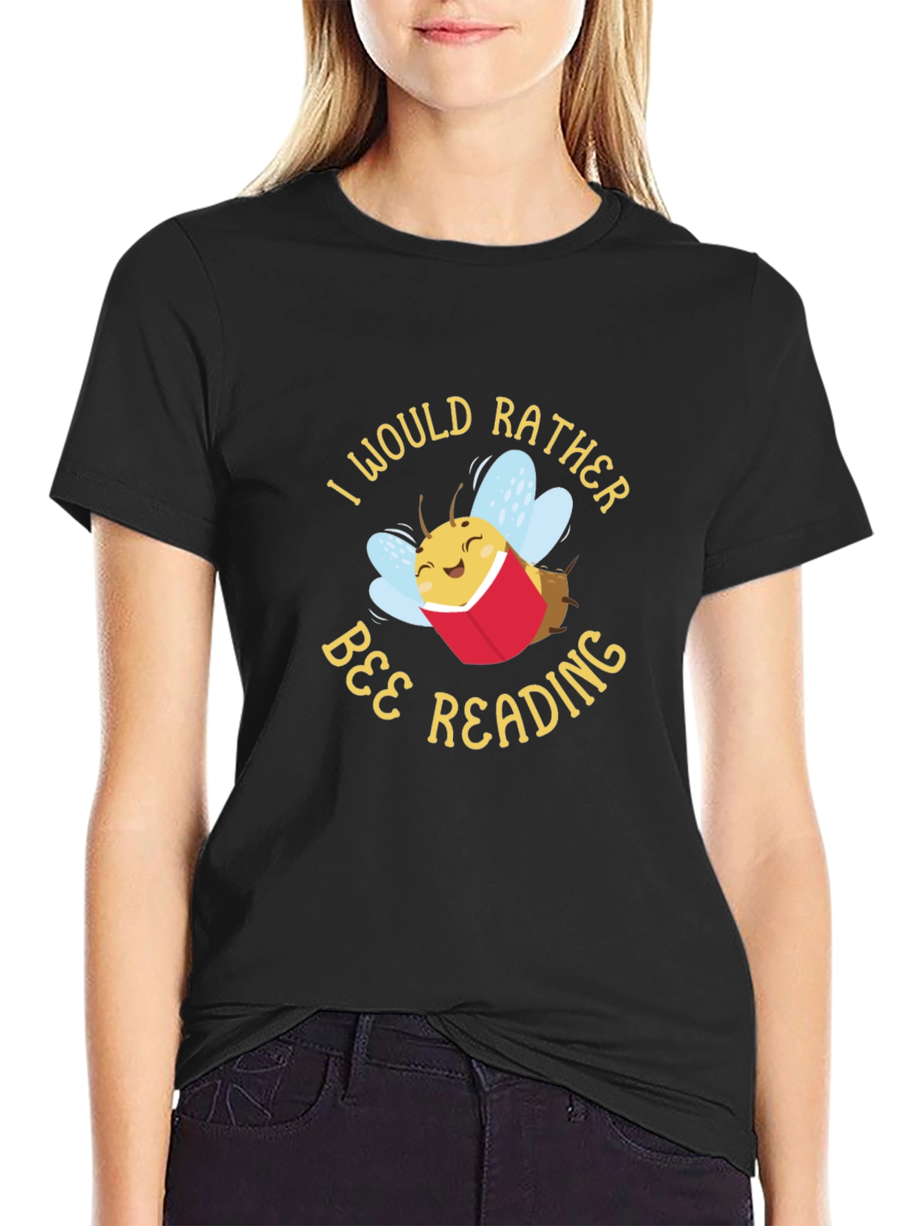 I Would Rather Bee Reading T-Shirt