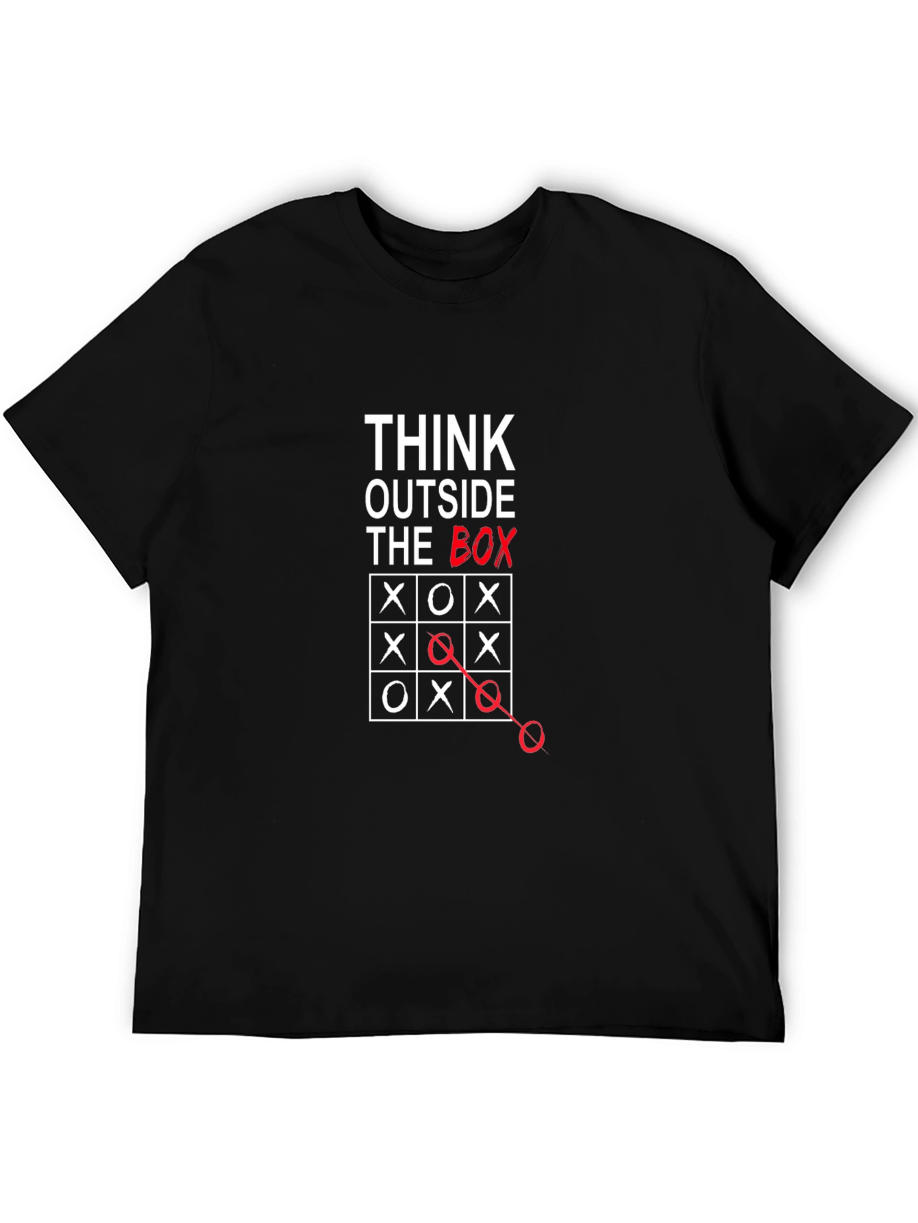 Think Outside The Box Graphic T-Shirt