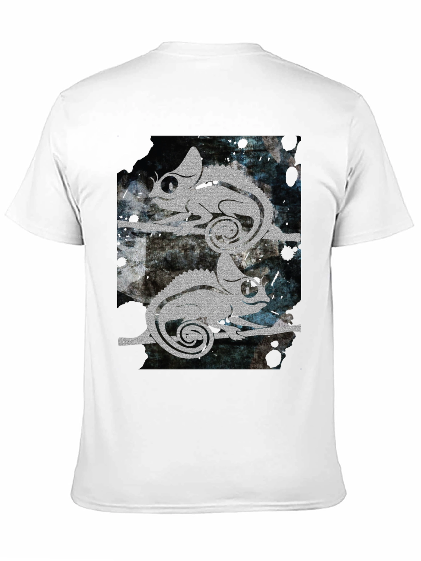 Chameleon Graphic Print T-Shirt