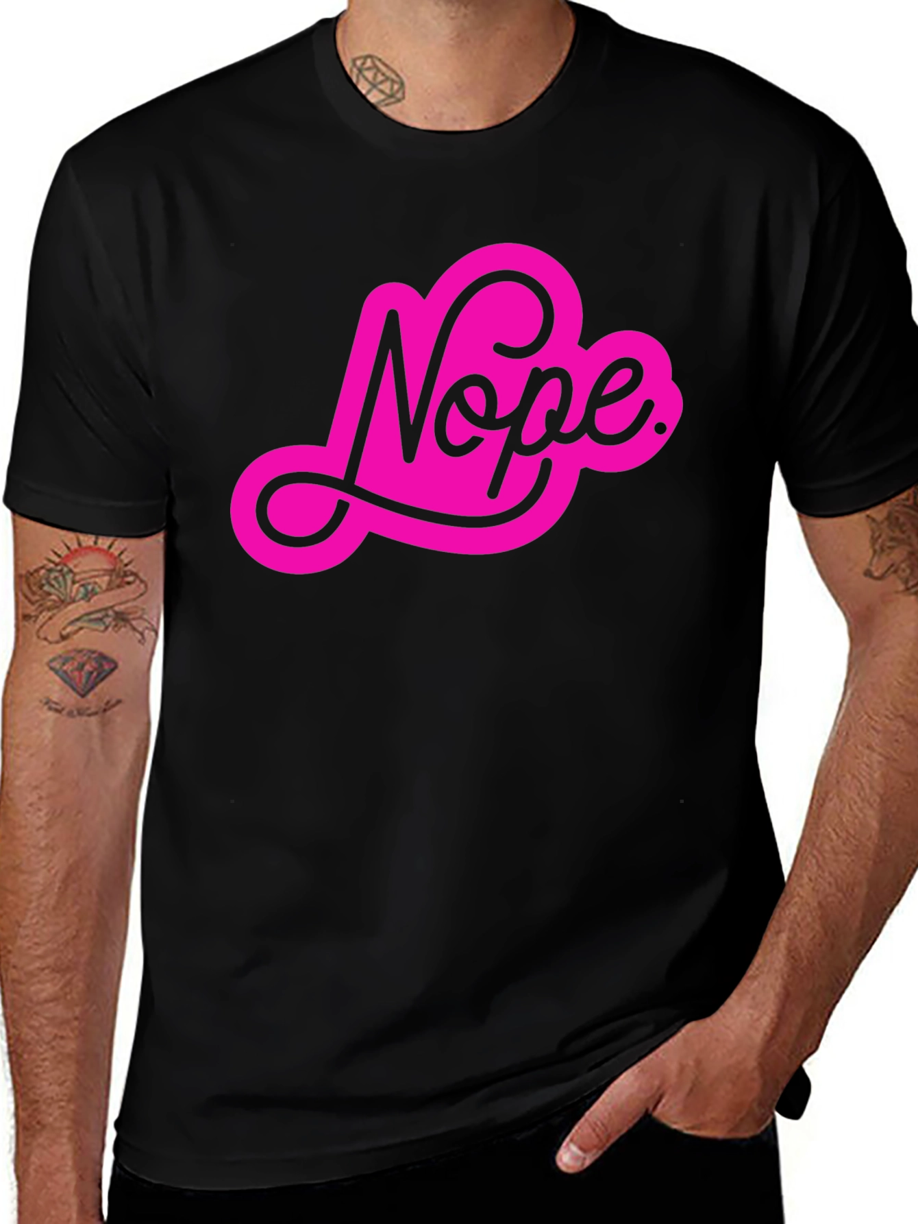 Nope Graphic T-Shirt - Fun & Casual Style