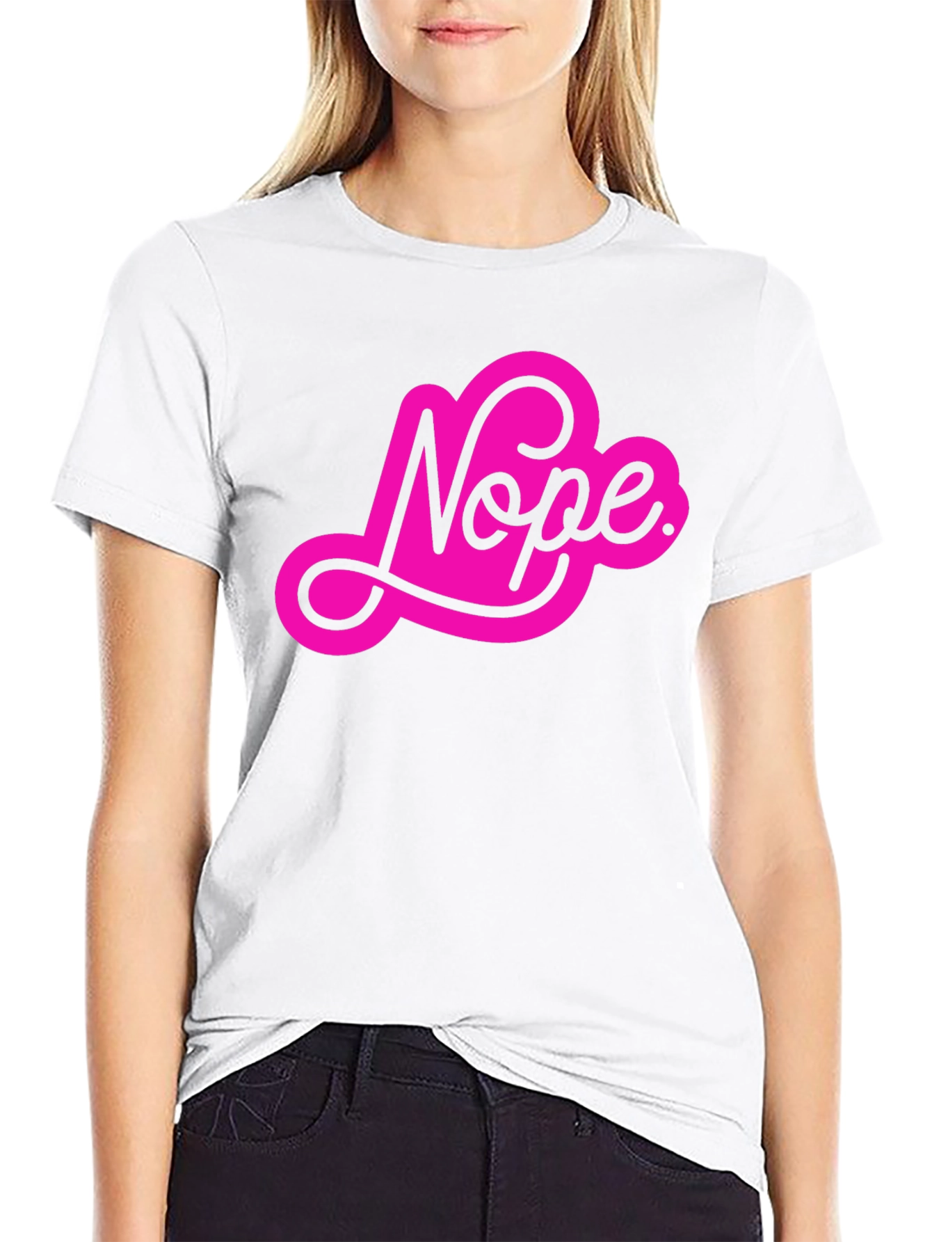 Nope Graphic T-Shirt - Fun & Casual Style