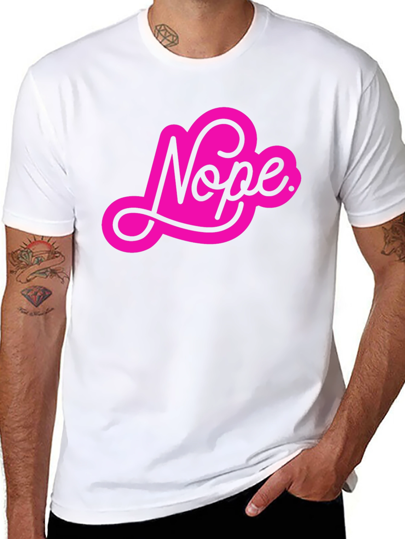 Nope Graphic T-Shirt - Fun & Casual Style