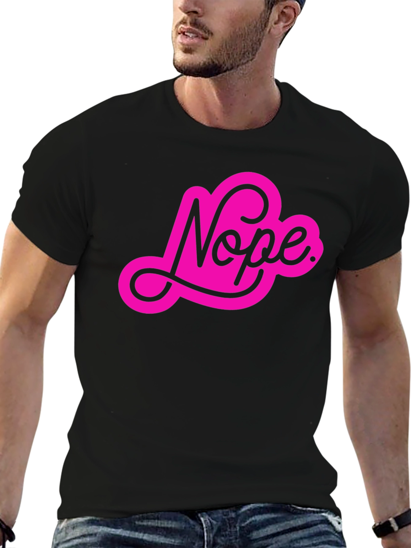 Nope Graphic T-Shirt - Fun & Casual Style