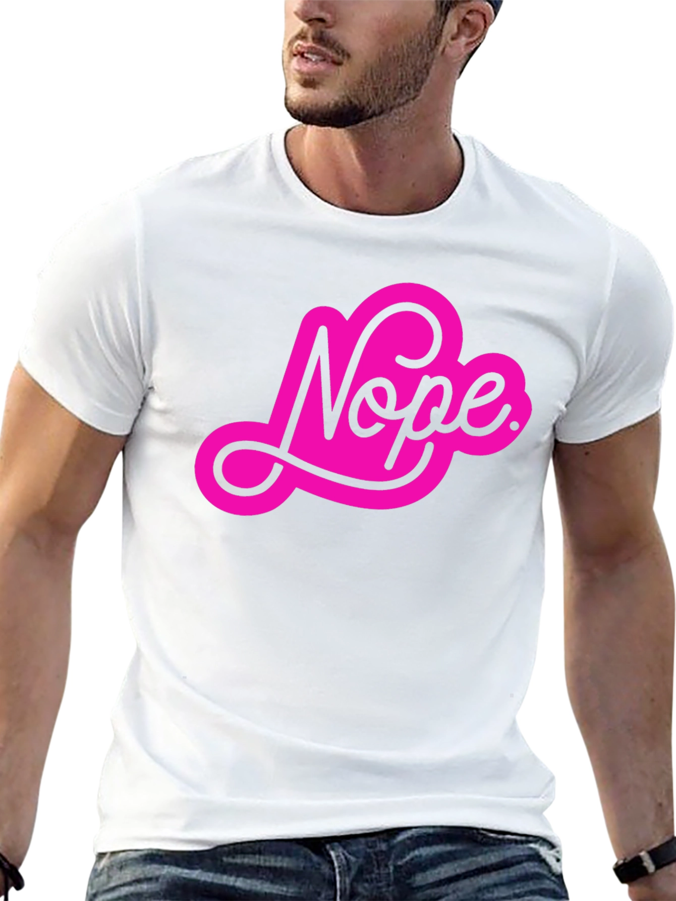 Nope Graphic T-Shirt - Fun & Casual Style