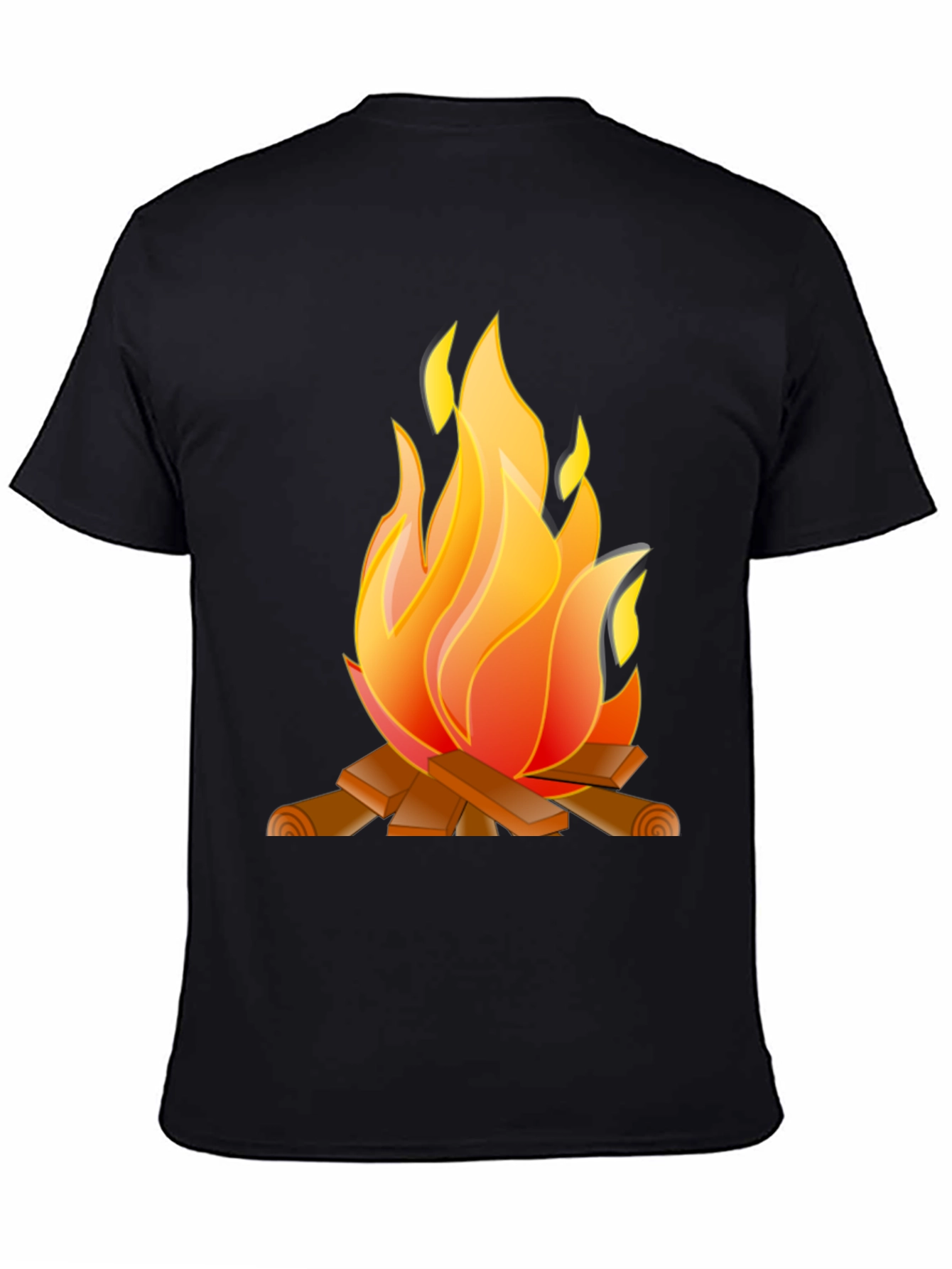 Campfire Graphic Tee - Cozy & Stylish