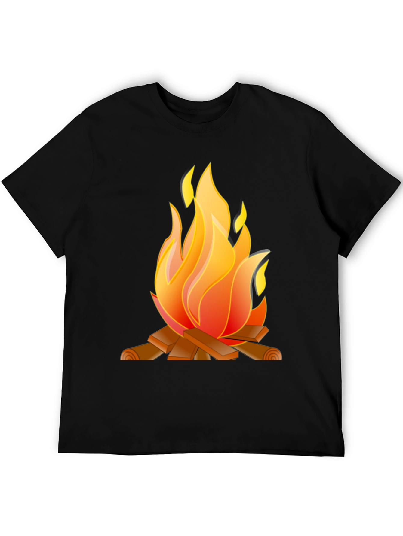 Campfire Graphic Tee - Cozy & Stylish