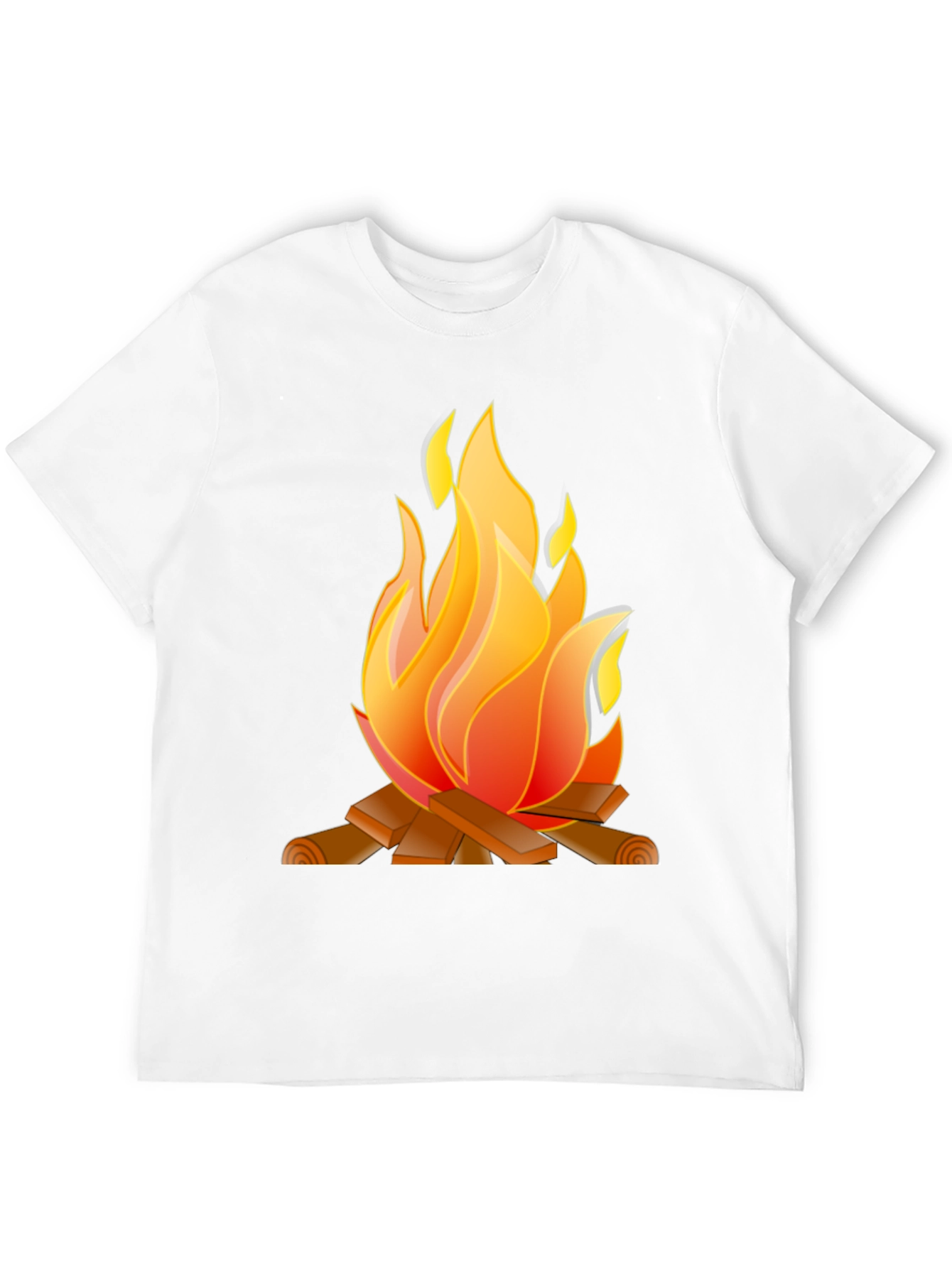 Campfire Graphic Tee - Cozy & Stylish