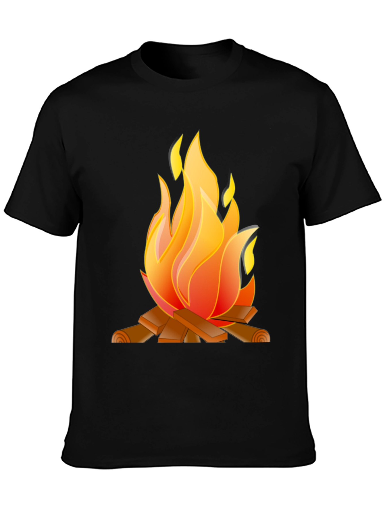 Campfire Graphic Tee - Cozy & Stylish